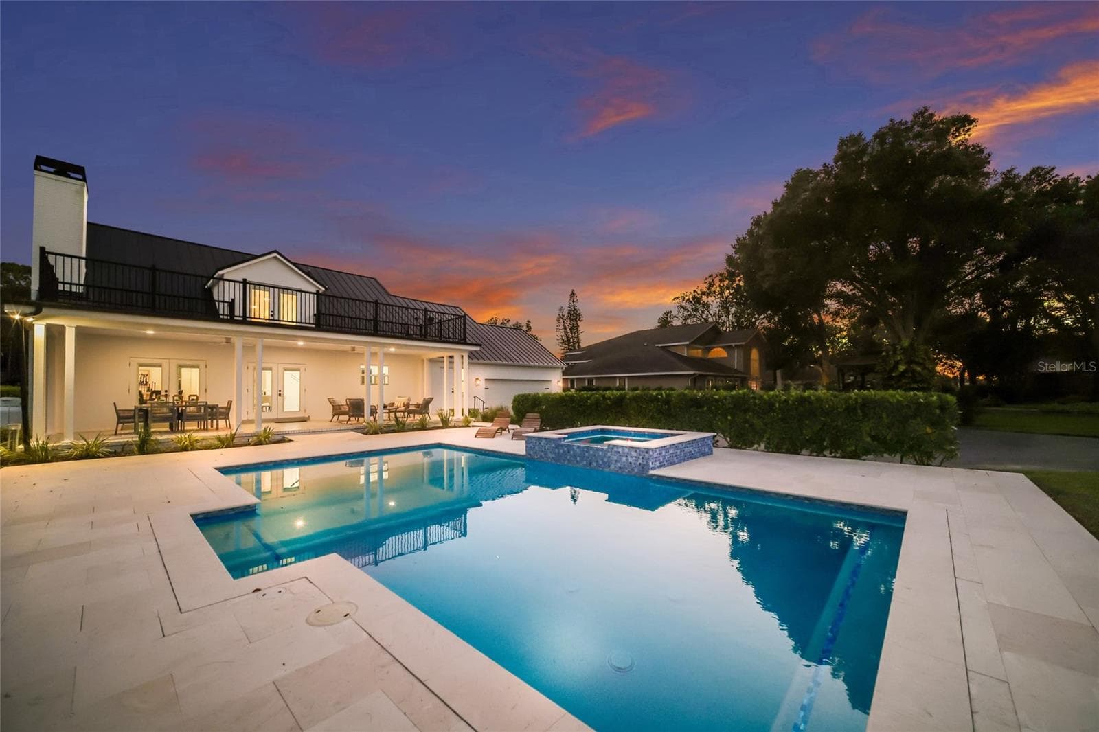 Open pool with unobstructed views. - 5060 18TH AVE W, BRADENTON