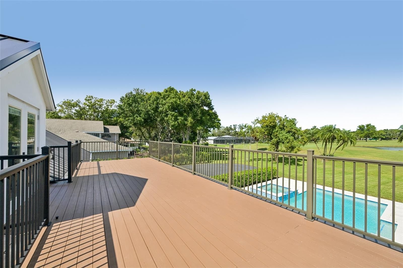 View from upstairs deck - 5060 18TH AVE W, BRADENTON