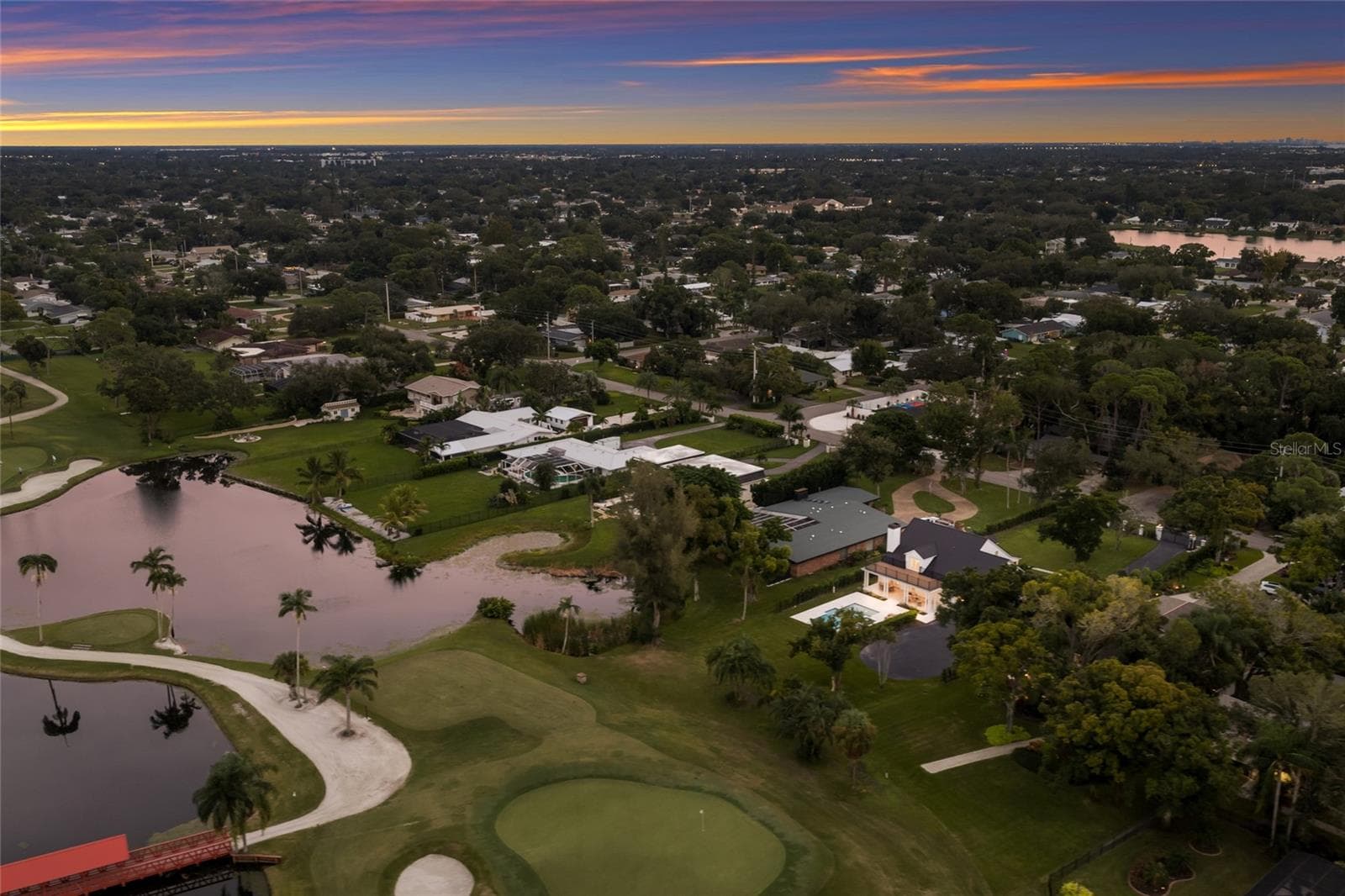 Aerial View from rear - 5060 18TH AVE W, BRADENTON