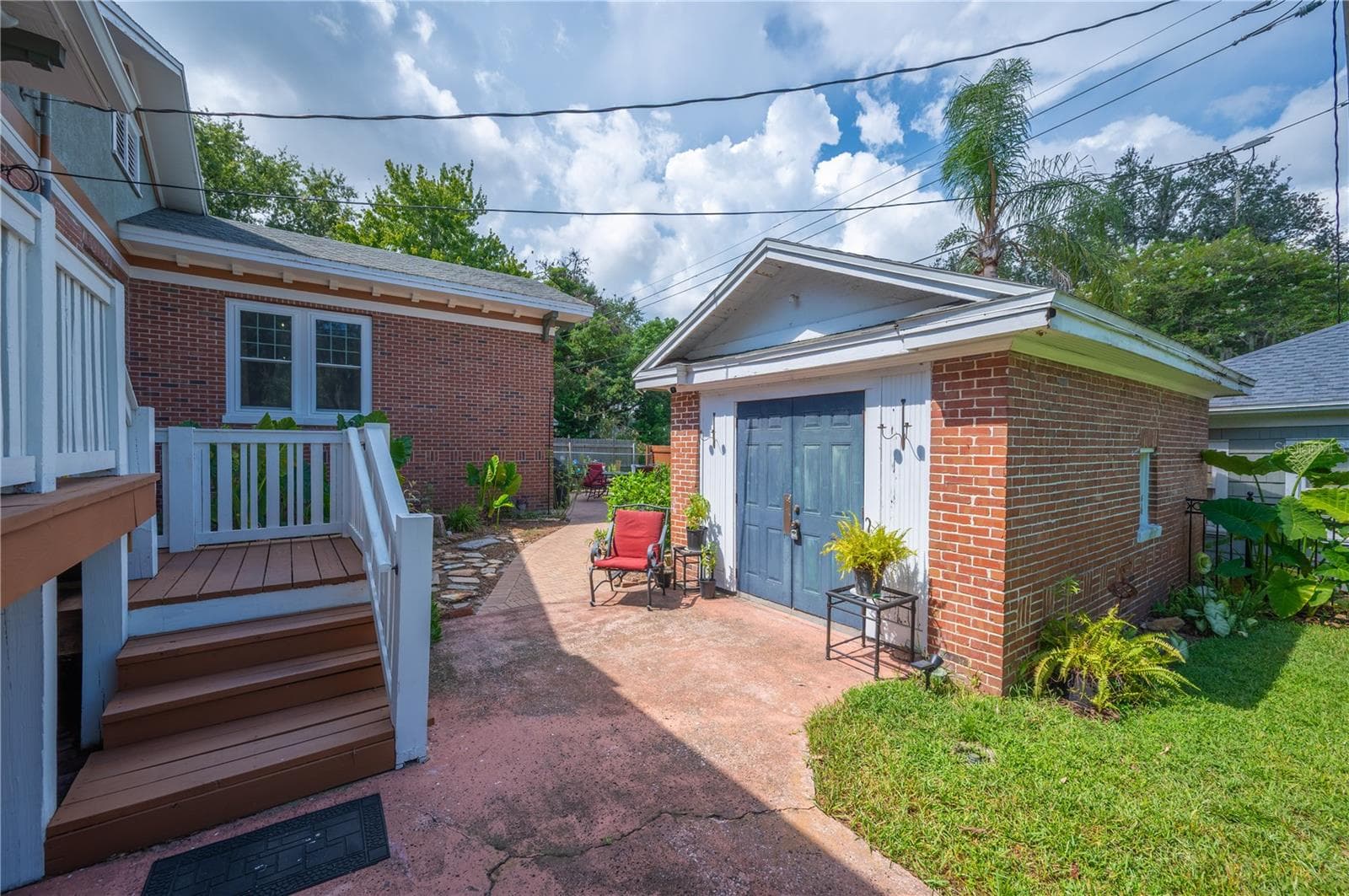 Shed/ Backyard - 1807 PAWNEE TRL, LAKELAND