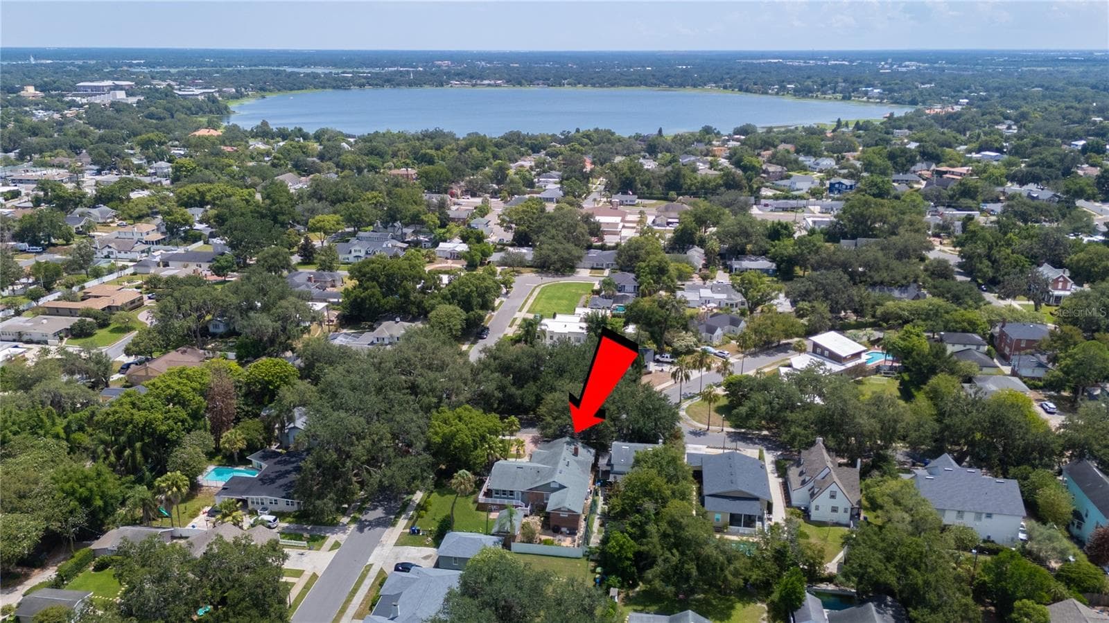 Aerial View - 1807 PAWNEE TRL, LAKELAND