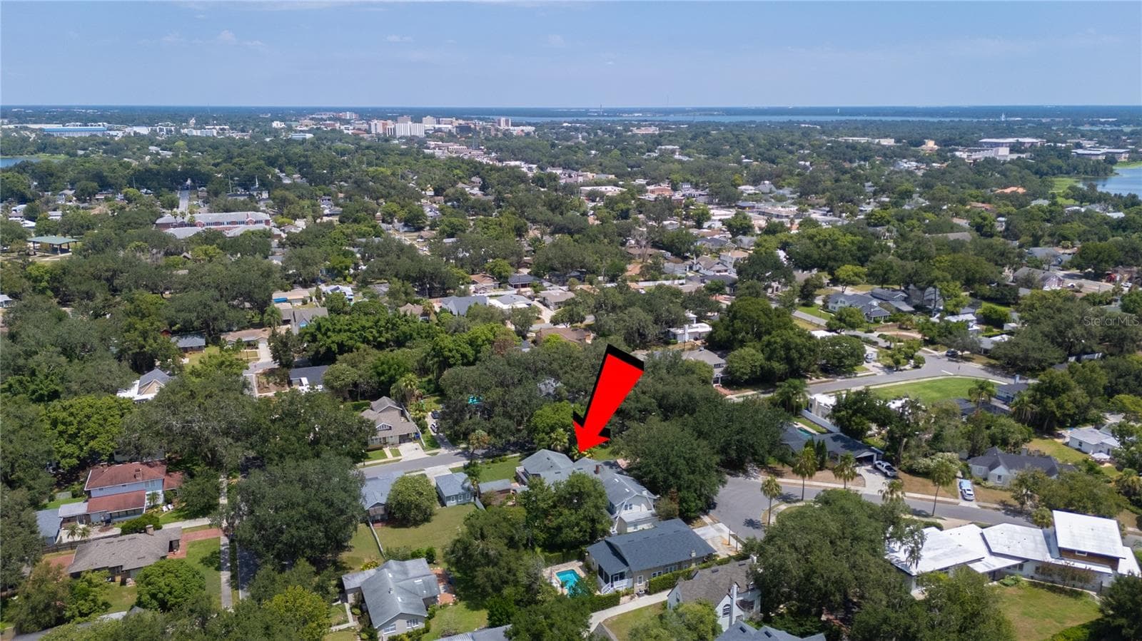 Aerial View - 1807 PAWNEE TRL, LAKELAND