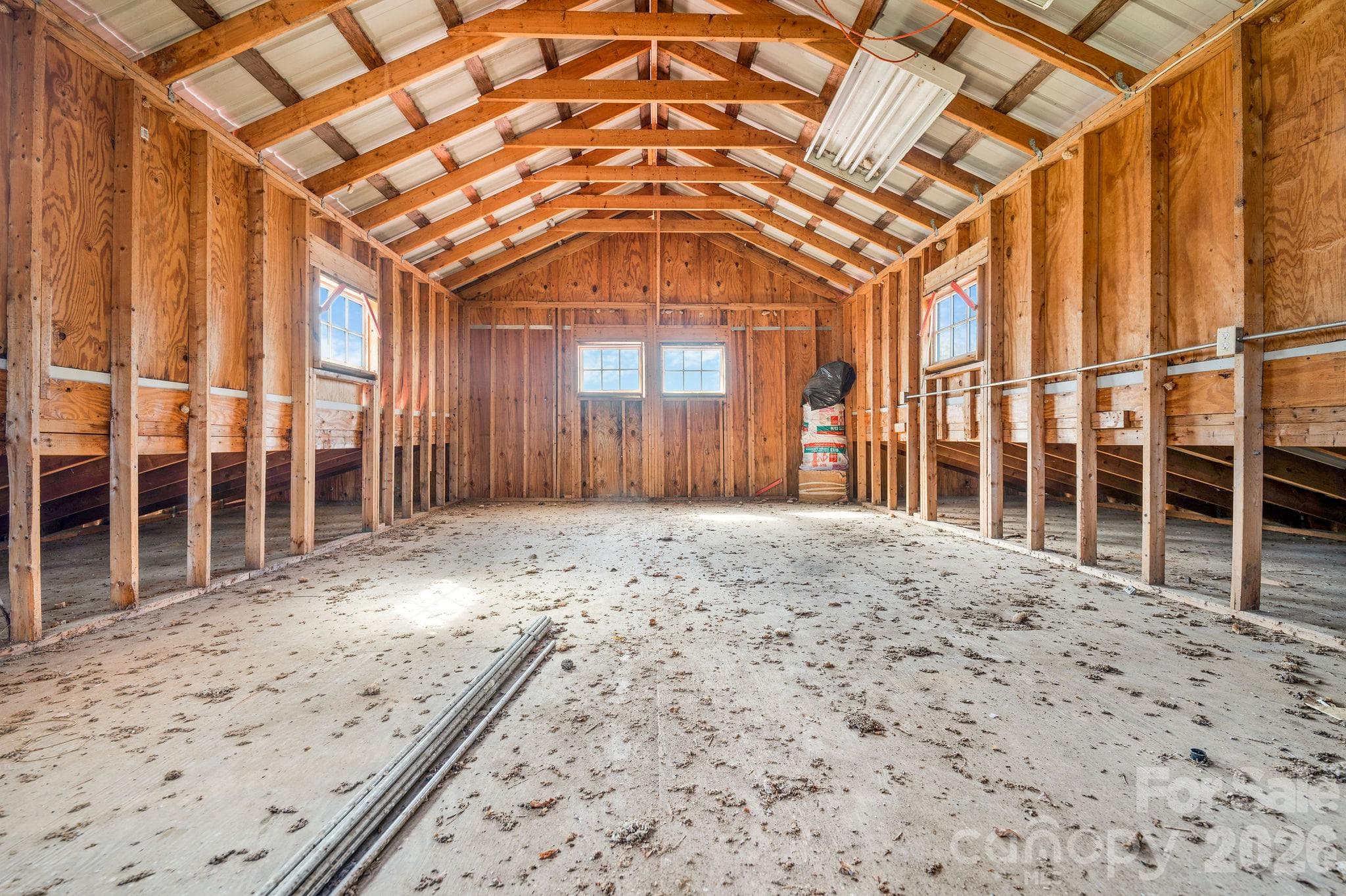 Loft of the barn - 22 Mountain Spring Lane, Canton