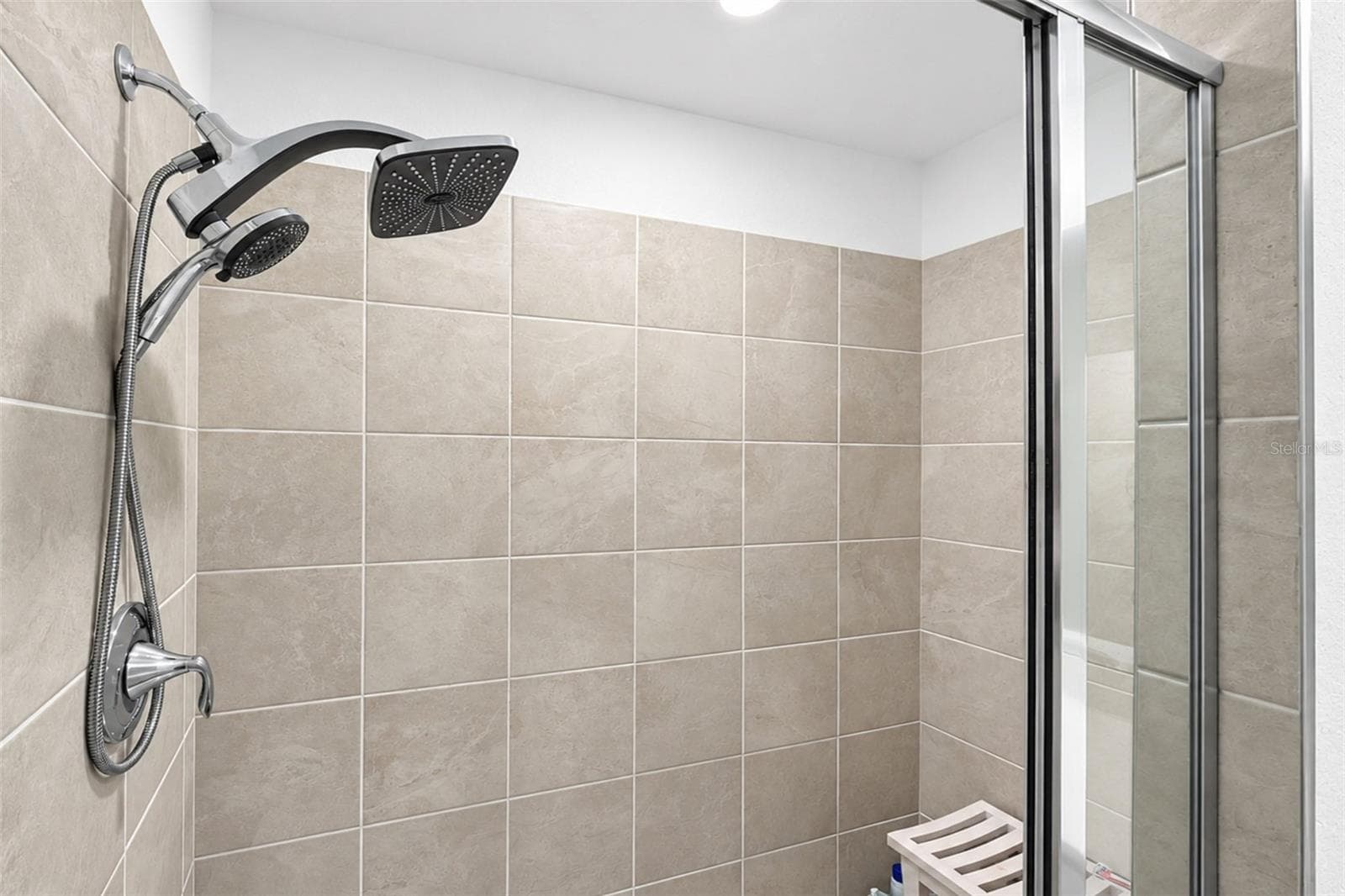 Primary Bath Shower - 14161 HERITAGE LANDING BLVD #1132, PUNTA GORDA
