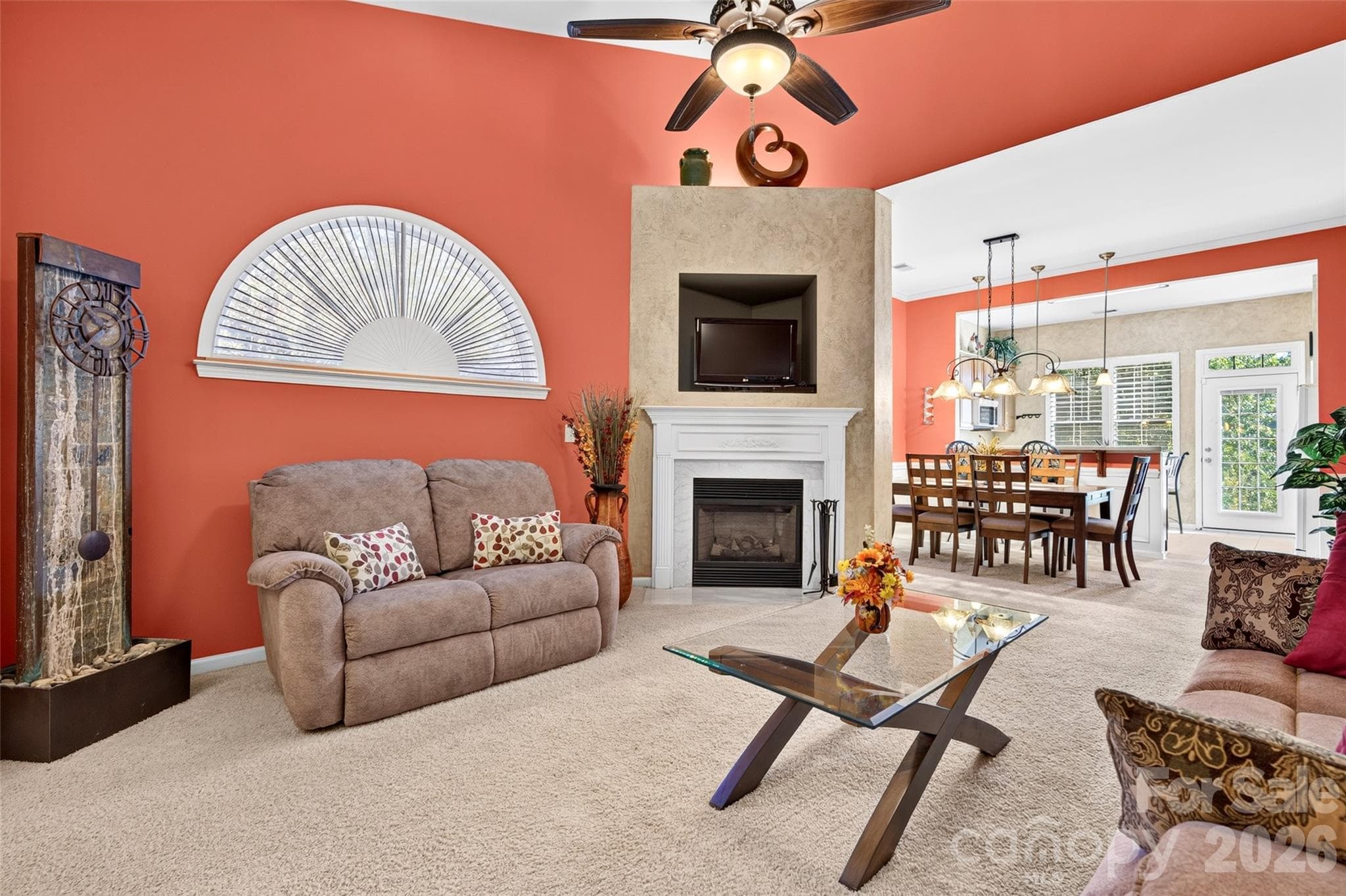 Peaceful living area - 8432 Brookings Drive, Charlotte
