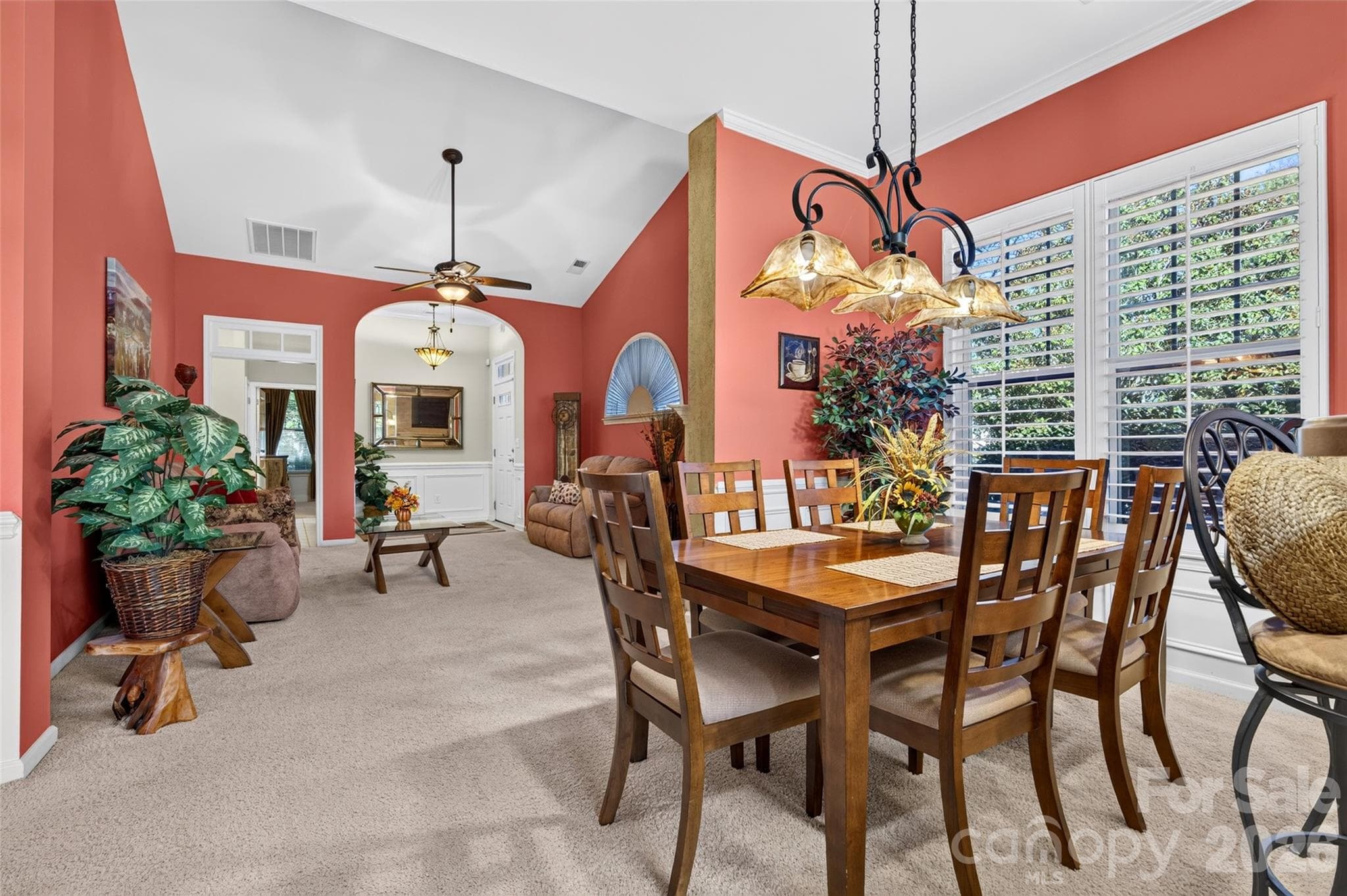 Dining area - 8432 Brookings Drive, Charlotte