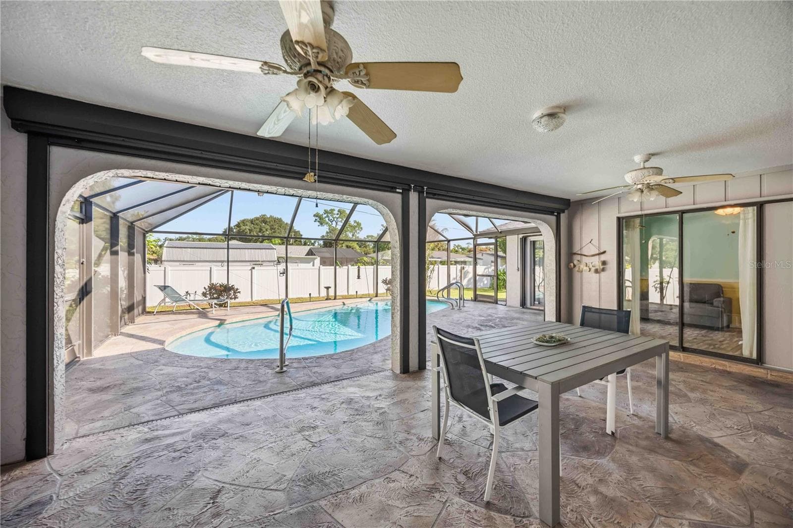 Large covered lanai - 21012 CHURON AVE, PORT CHARLOTTE