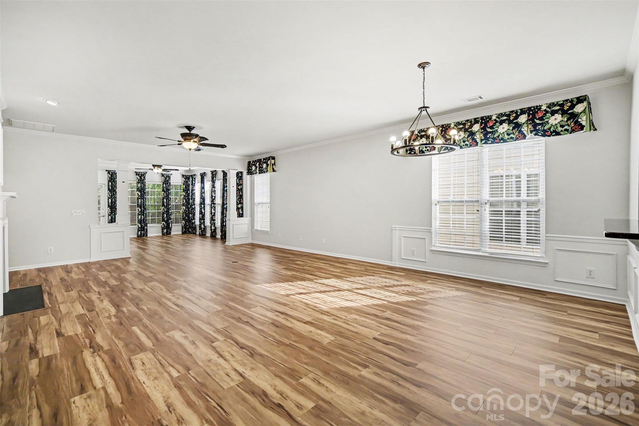 Great Room looking into Sun Room - 52422 Winchester Street, Indian Land