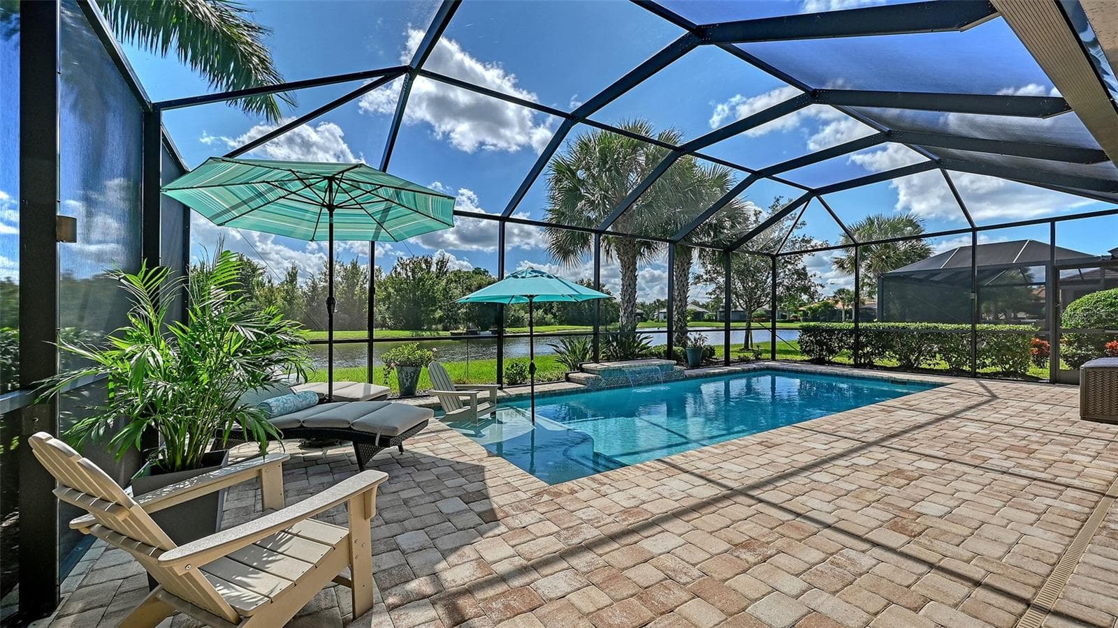 Relax in your private oasis. - 6827 GOSPORT CV, BRADENTON