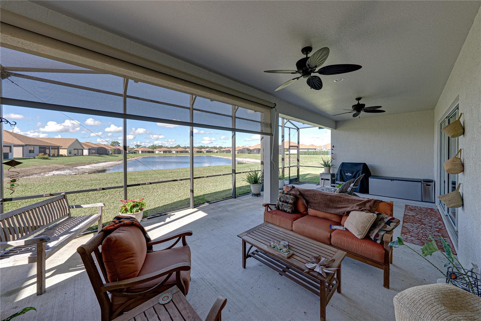 Extended, screened veranda - 6125 PEBBLE BEACH BLVD, WINTER HAVEN