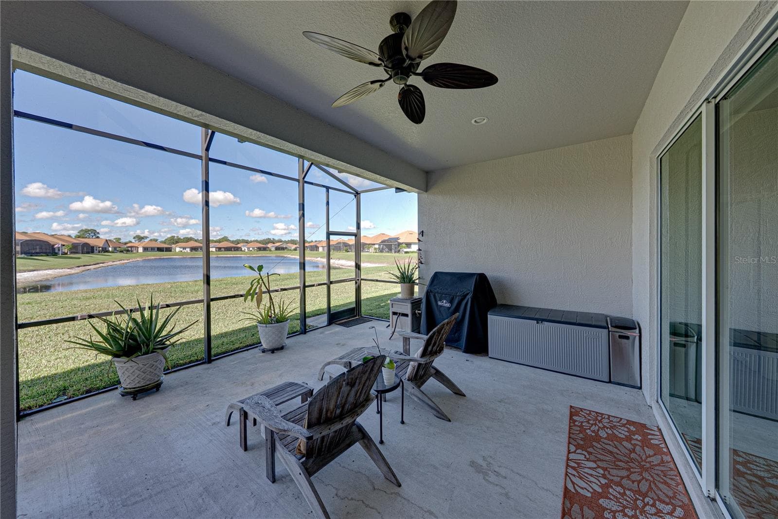 Extended, screened veranda - 6125 PEBBLE BEACH BLVD, WINTER HAVEN