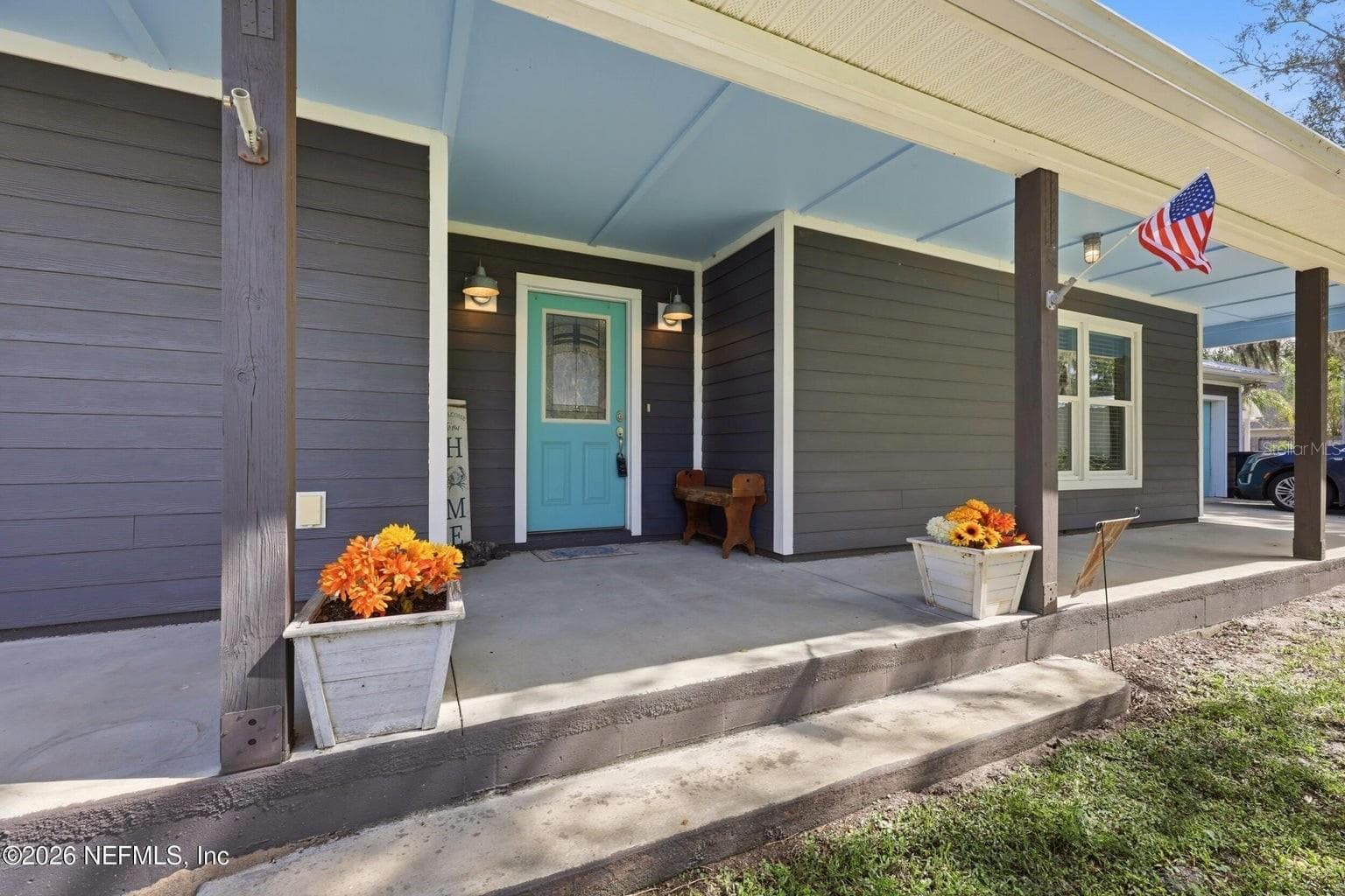 Large porch - 424 CEDAR CREEK RD, PALATKA