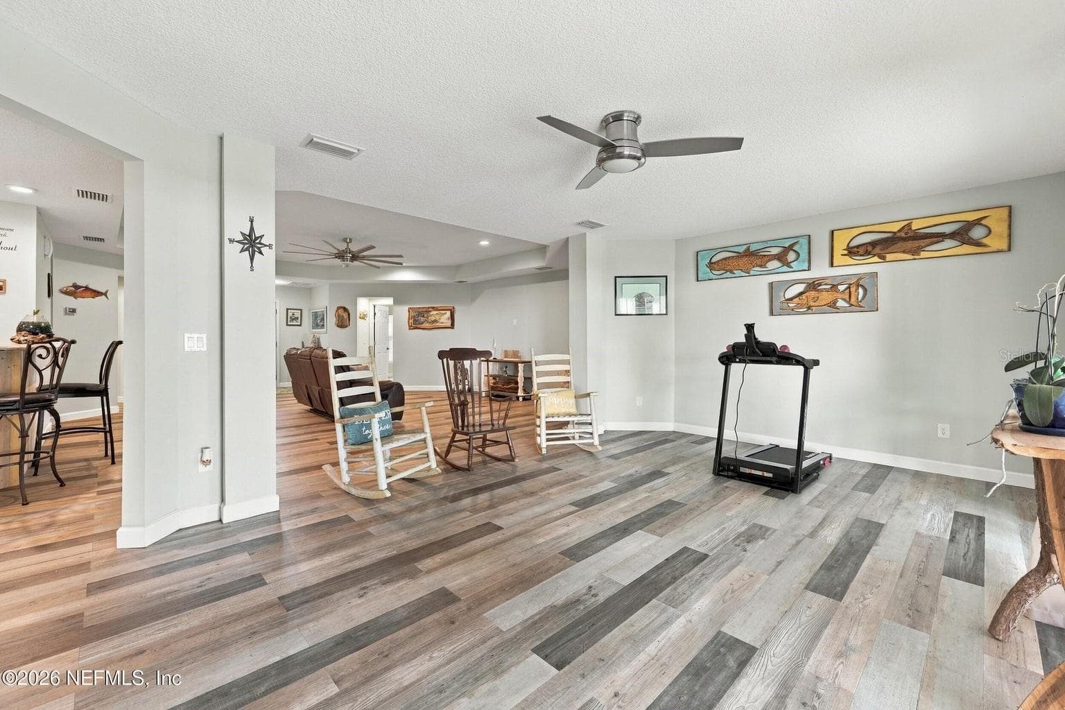 Family Room - 424 CEDAR CREEK RD, PALATKA