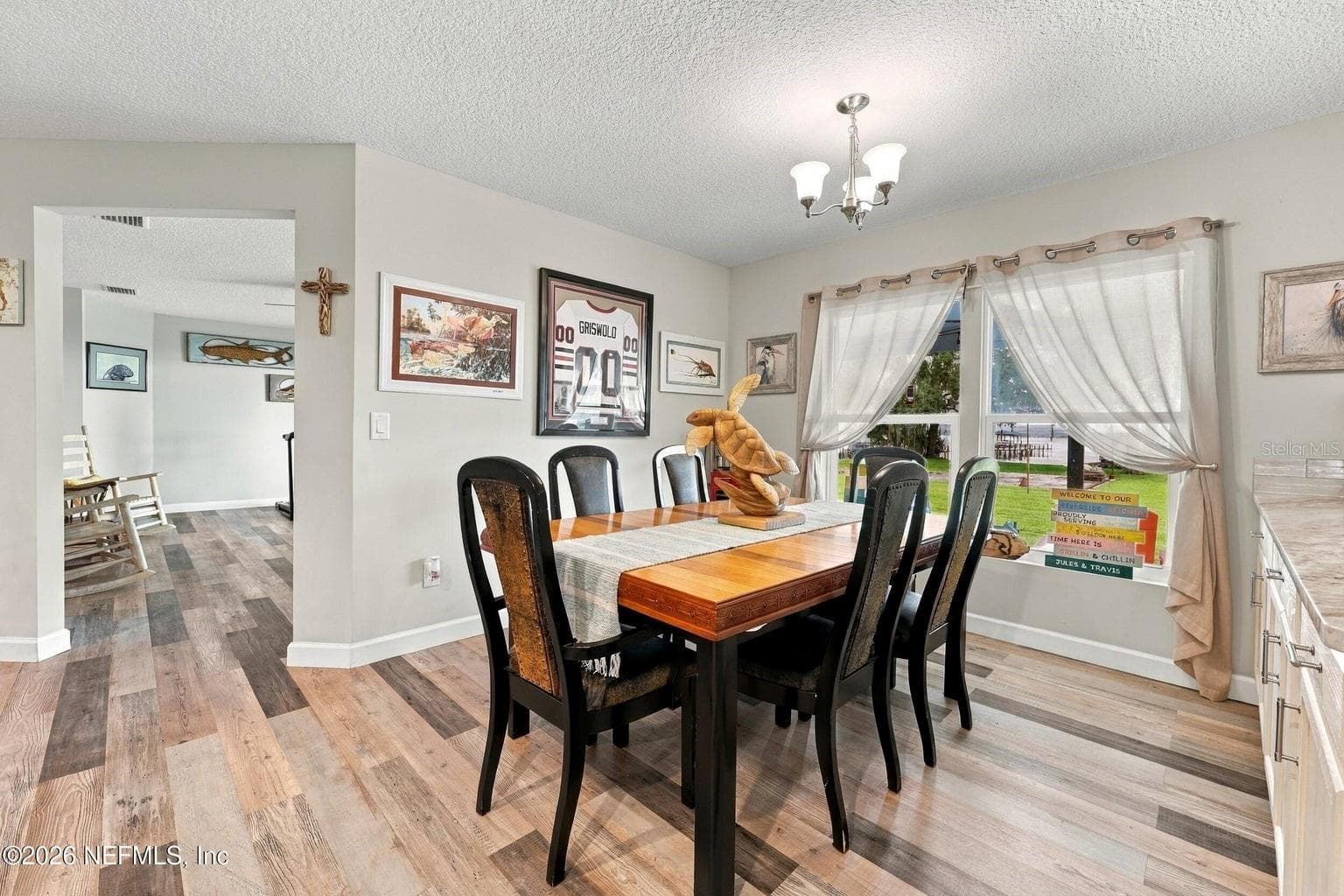 Great views from dining room - 424 CEDAR CREEK RD, PALATKA