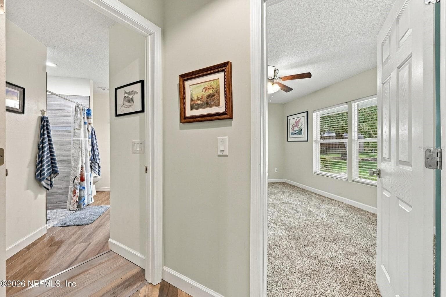 Bedroom #2 & bath - 424 CEDAR CREEK RD, PALATKA
