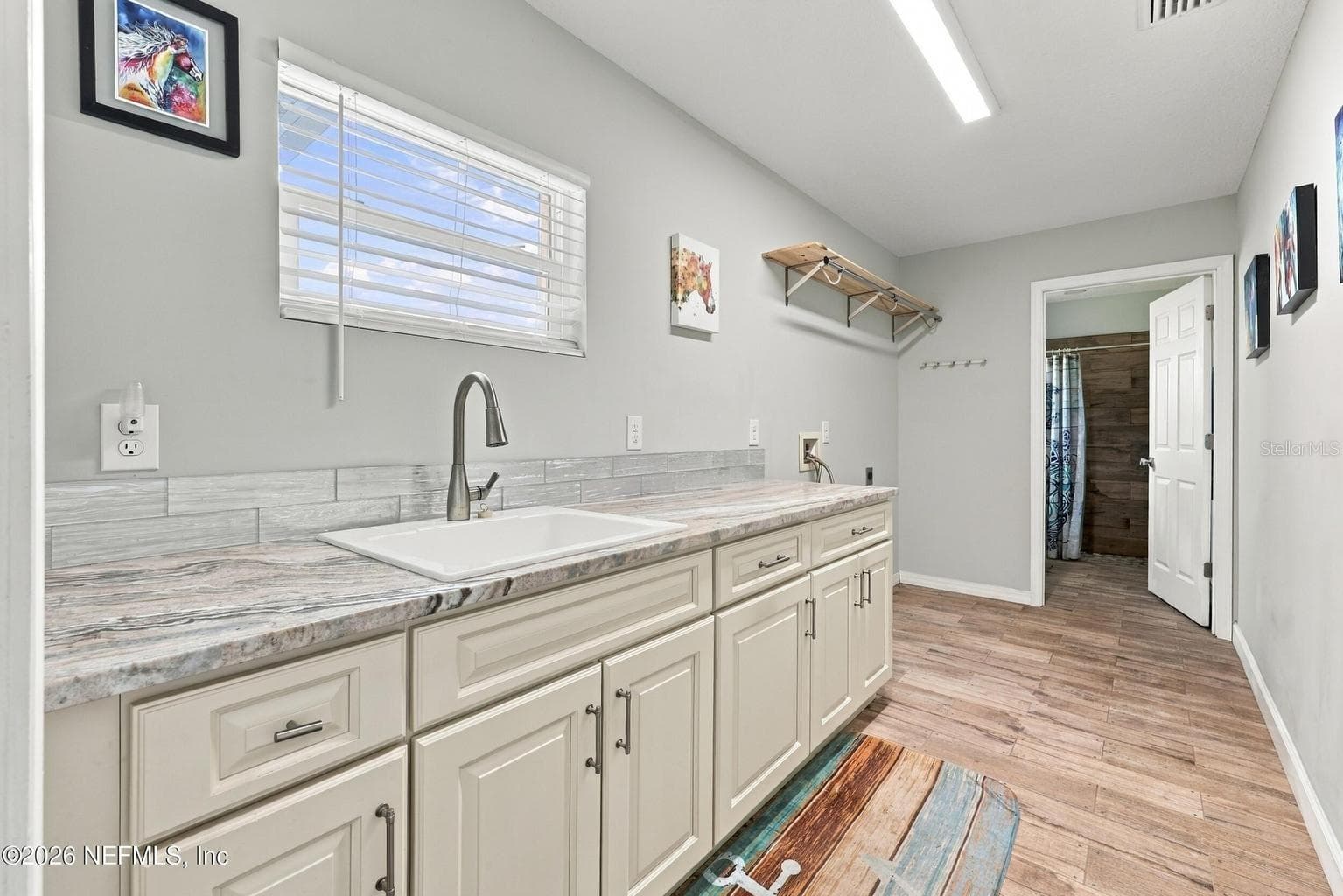 Huge Laundry Room - 424 CEDAR CREEK RD, PALATKA