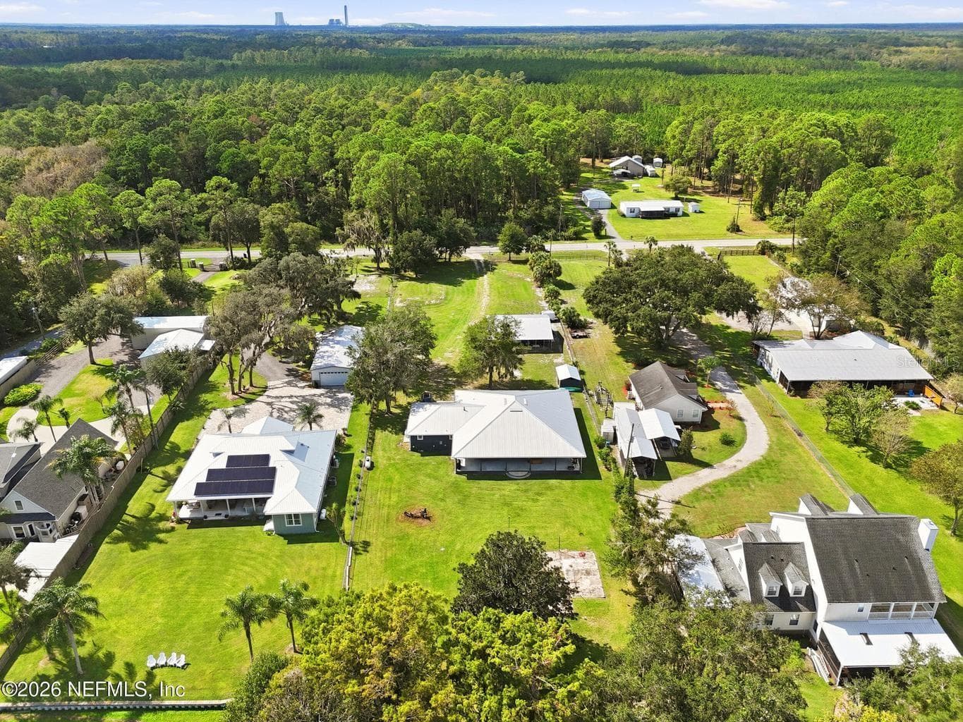 Drone - 424 CEDAR CREEK RD, PALATKA