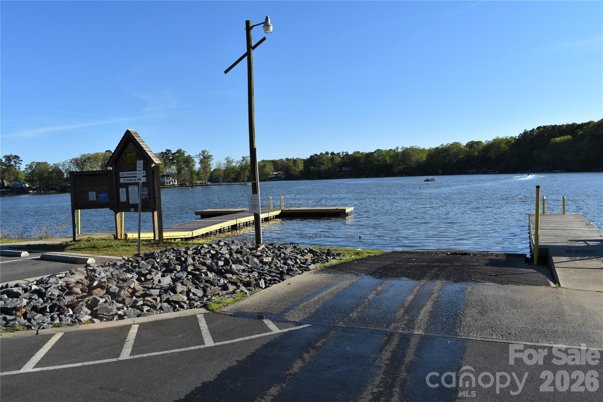 Paved, public Wildlife Boat Landing (Old Circle Drive Landing) is 1 mile away on Shoreline Drive. - 0 Cherokee Lane, Badin Lake