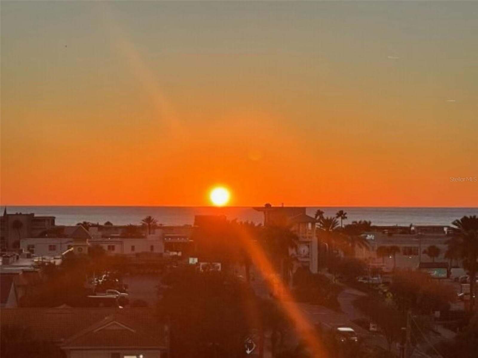 Sunset views from balcony - 285 107TH AVE #407, TREASURE ISLAND