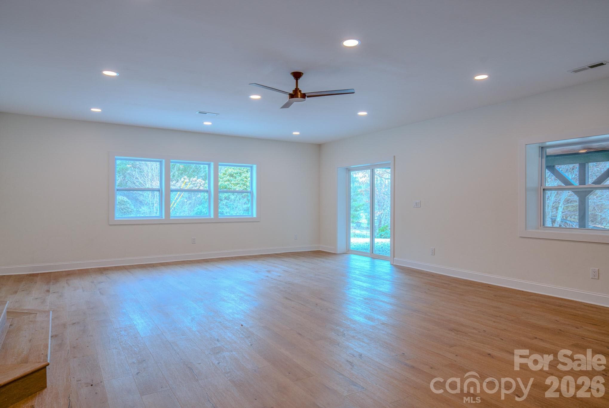 Family room - another view - 115 Silver Dapple Lane, Hendersonville