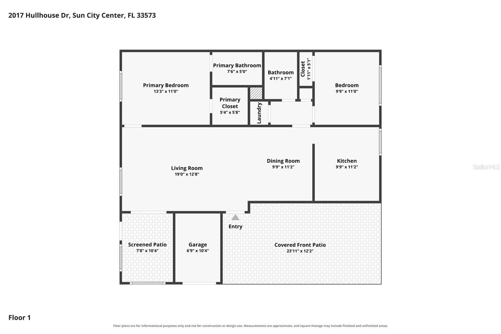 Condominium at 2017 HULLHOUSE DR, SUN CITY CENTER, photo 15 of 39