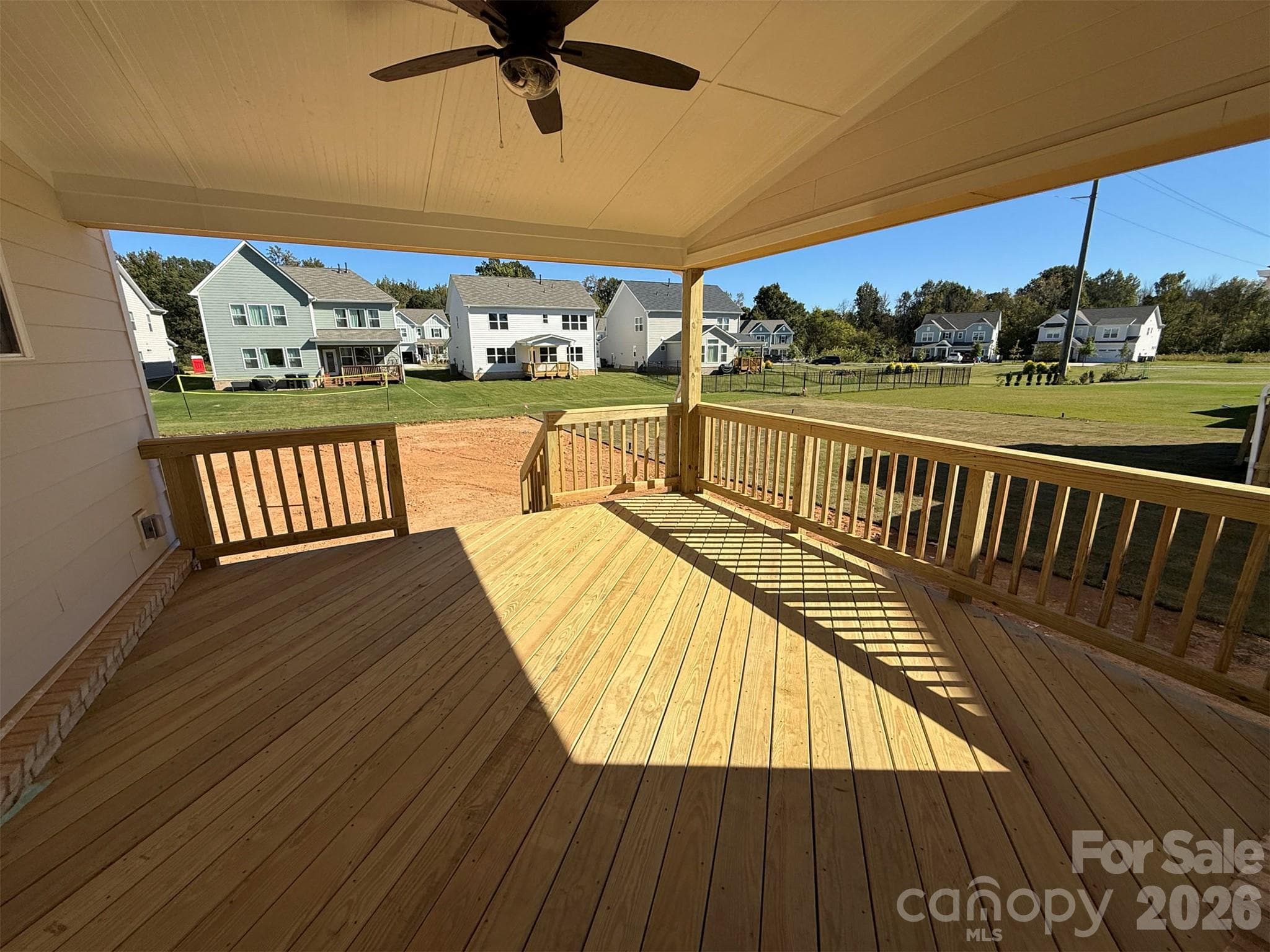 Rear Covered Deck - 4804 Glen Stripe Drive, Indian Trail