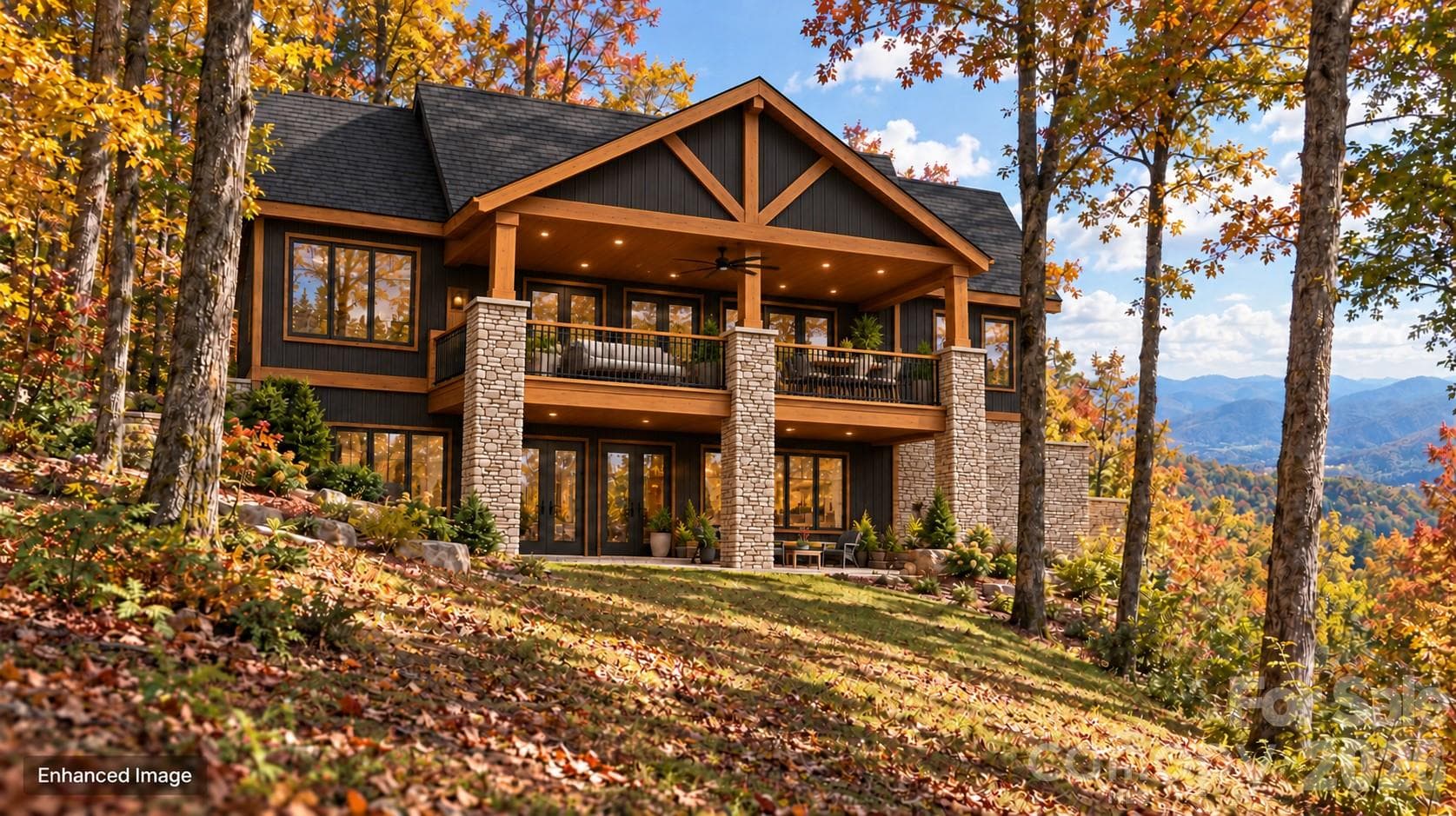 Single Family Residence at 2222 Sleepy Hollow Drive, Waynesville, photo 3 of 16