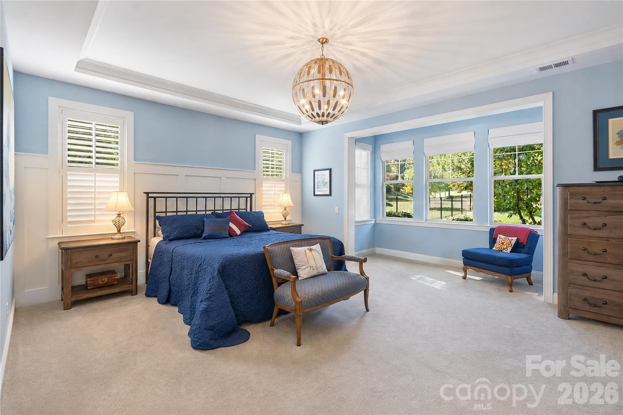 Main floor primary suite - 13632 Castleford Drive, Mint Hill