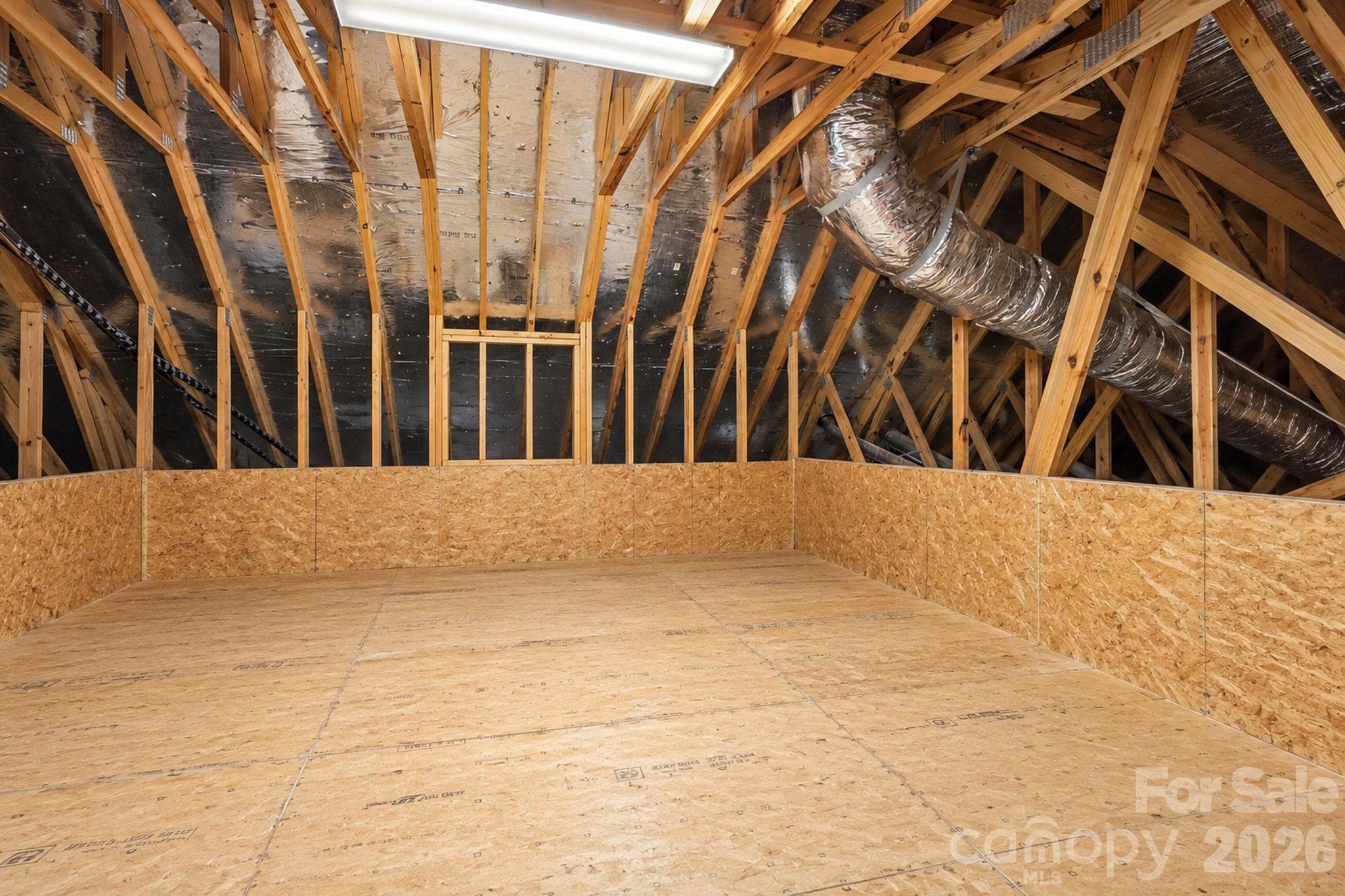 Walk out attic - 13632 Castleford Drive, Mint Hill