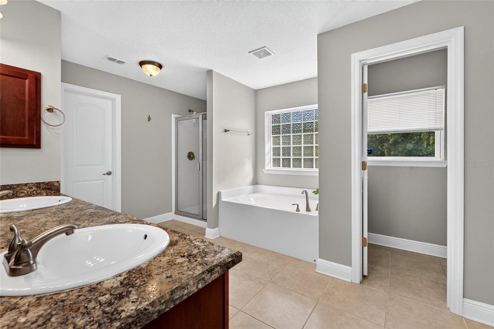 Garden tub & separate shower stall - 24114 PLYMOUTH HOLLOW CIR, SORRENTO