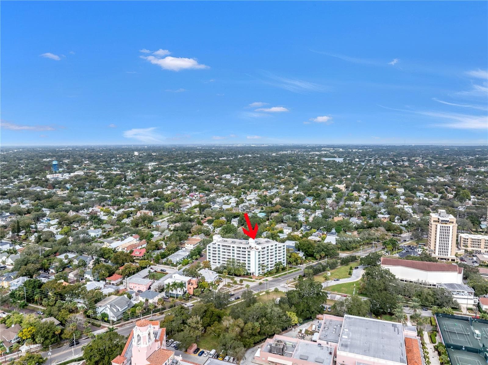 Aerial Photo - 700 BEACH DR NE #201, ST PETERSBURG