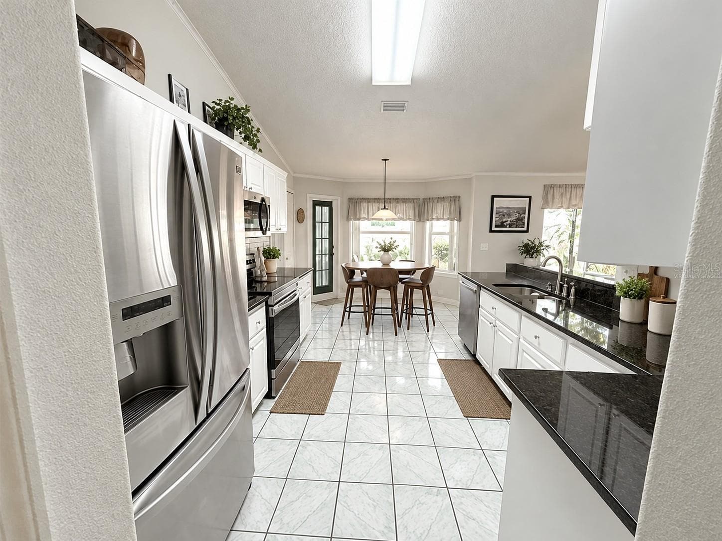 Virtually Staged - Kitchen - 22 COLORADO DR, PALM COAST