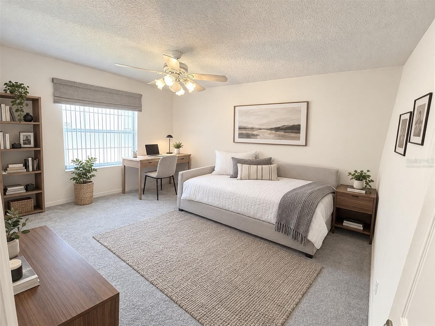 Virtually Staged - Bedroom 2 - 22 COLORADO DR, PALM COAST