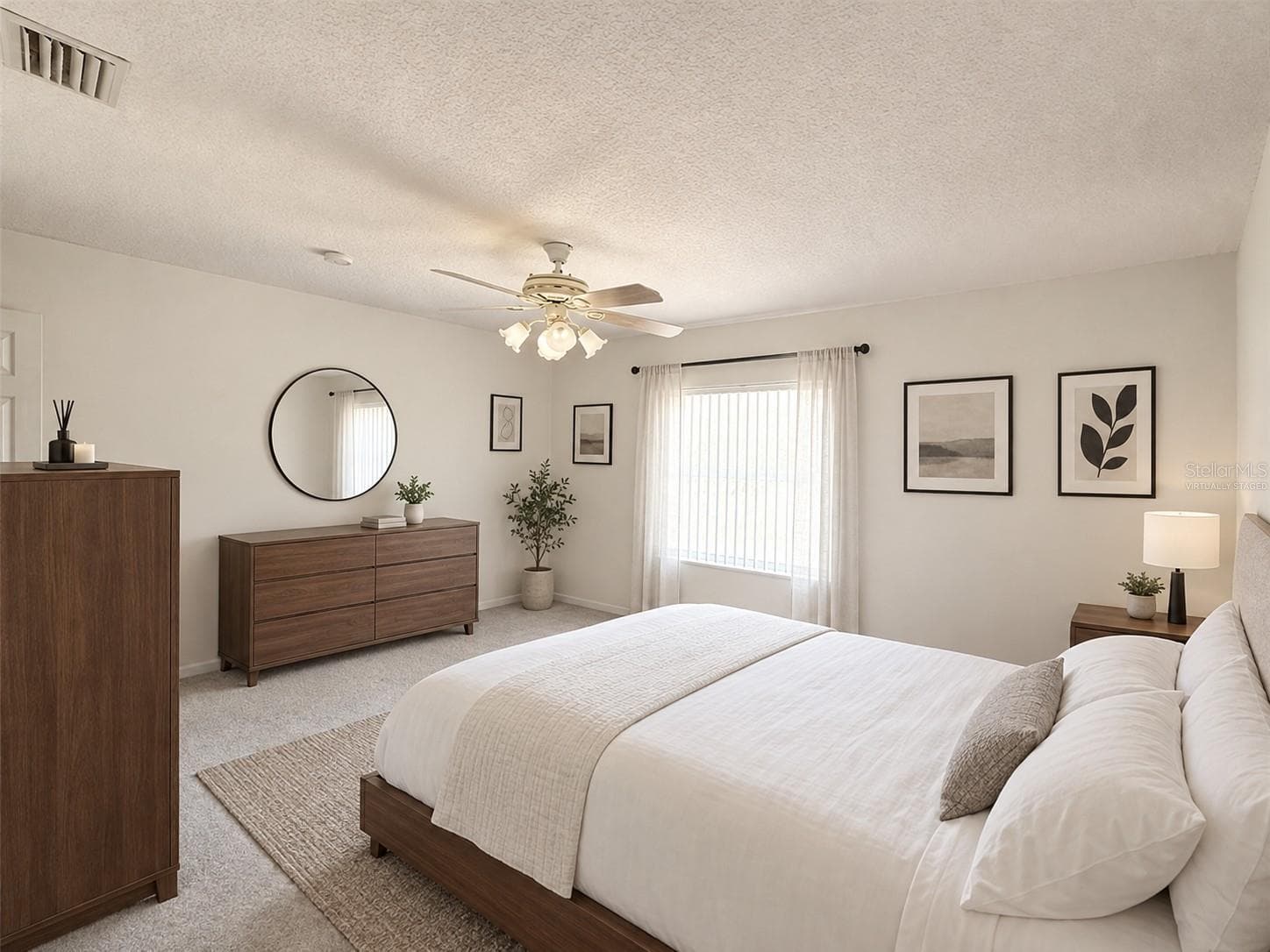 Virtually Staged - Bedroom 3 - 22 COLORADO DR, PALM COAST
