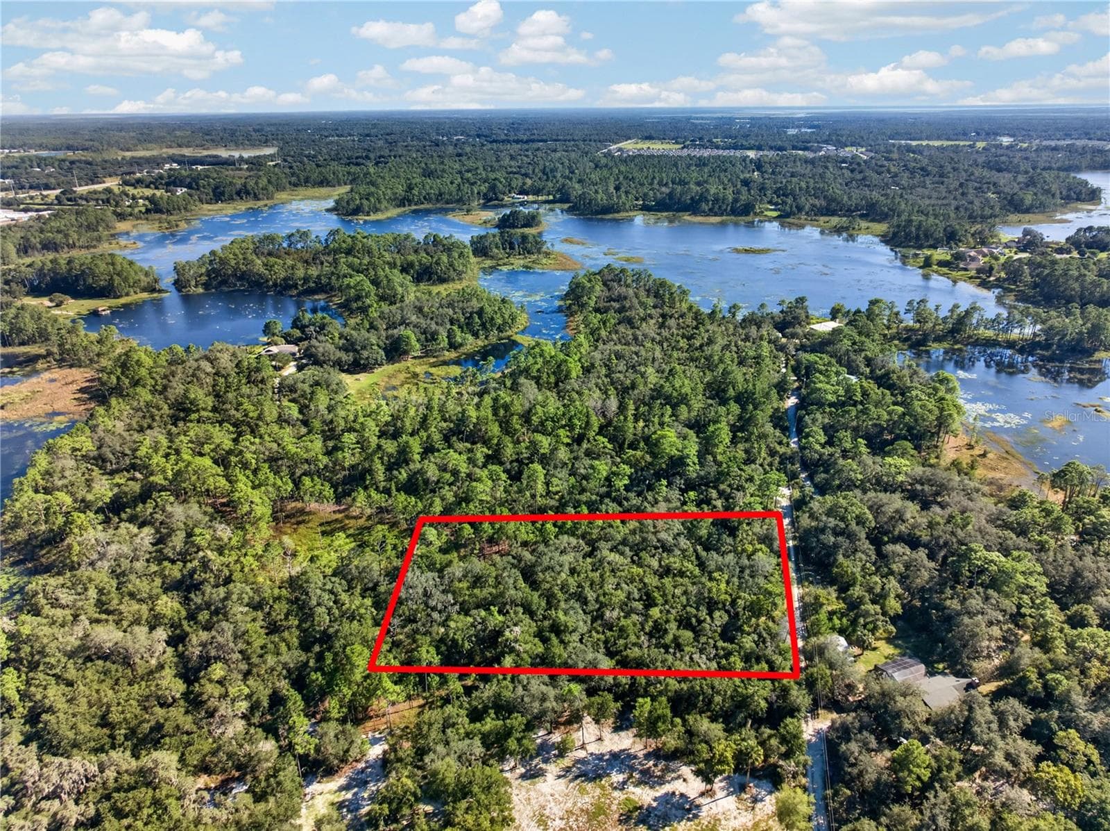aerial view of - 431 WILBURTON DR, DELTONA