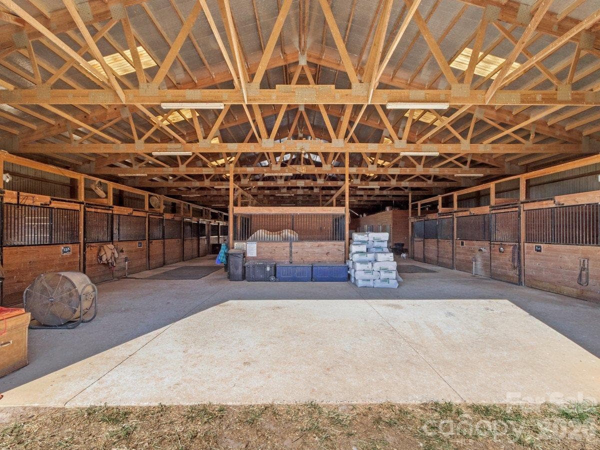 Entrance at Rear of Barn - 217 Flint Hill Road, Alexander