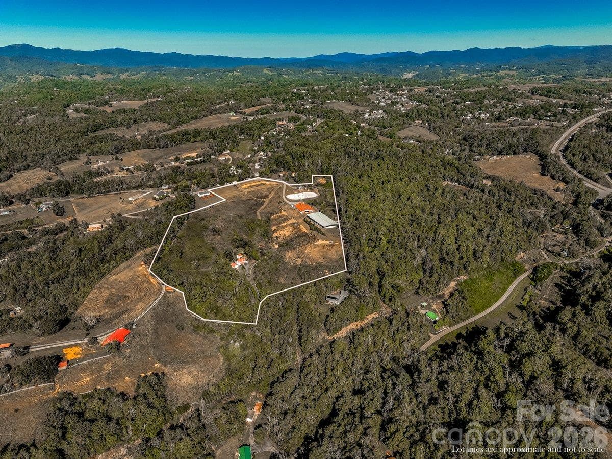 See GIS or Survey for details of aerial view. - 217 Flint Hill Road, Alexander