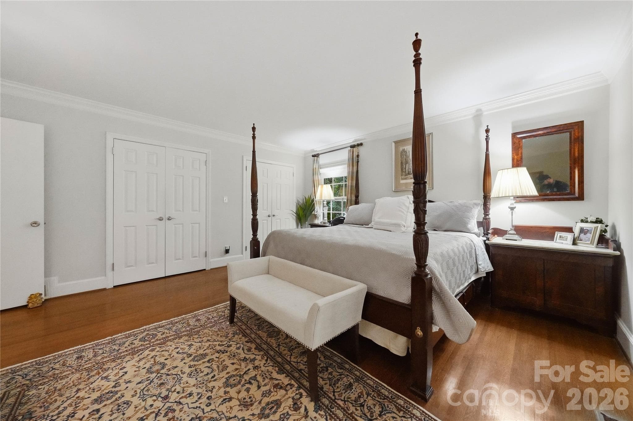 primary bedroom - 7600 Park Road, Charlotte