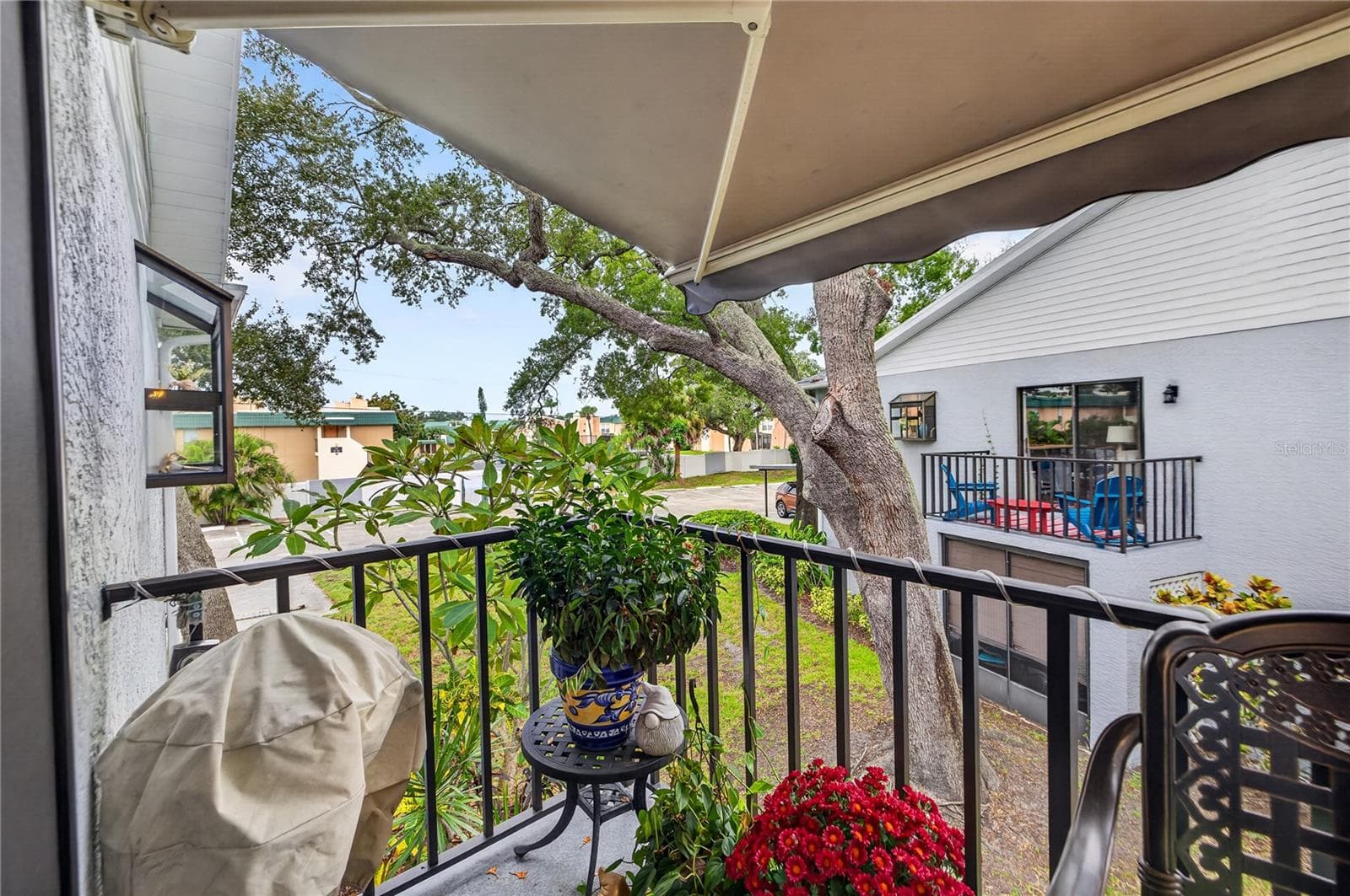 Patio off Living Room - 11800 PARK BLVD #507, SEMINOLE