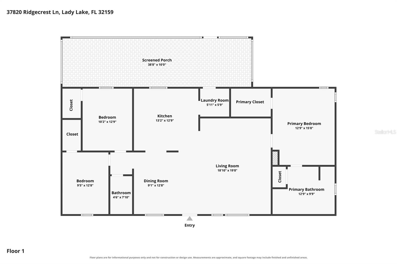 Single Family Residence at 37820 RIDGECREST LN, LADY LAKE, photo 37 of 37