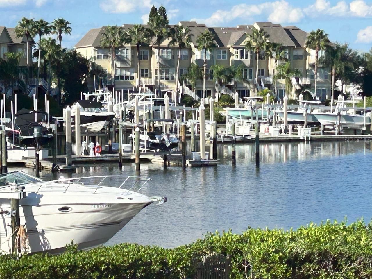 Water View from Upstairs Master Bedroom - 4207 FOGCUTTER CT, TAMPA