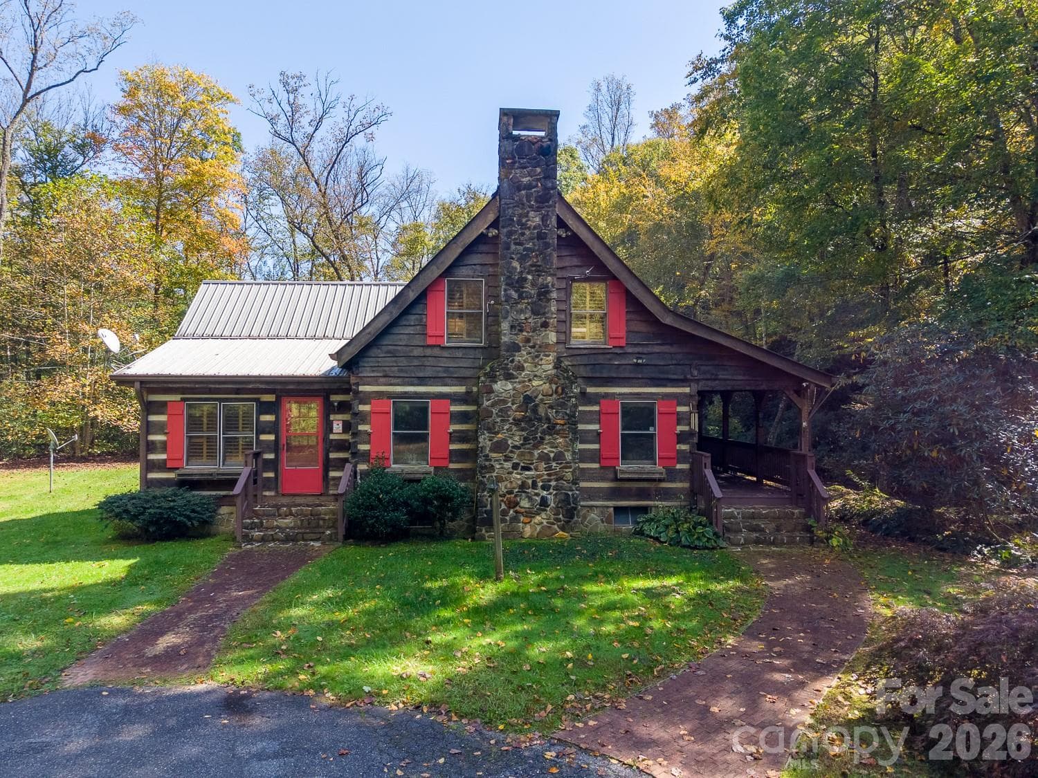 Cabin Front - 7810 Little Snowbird Road, Robbinsville