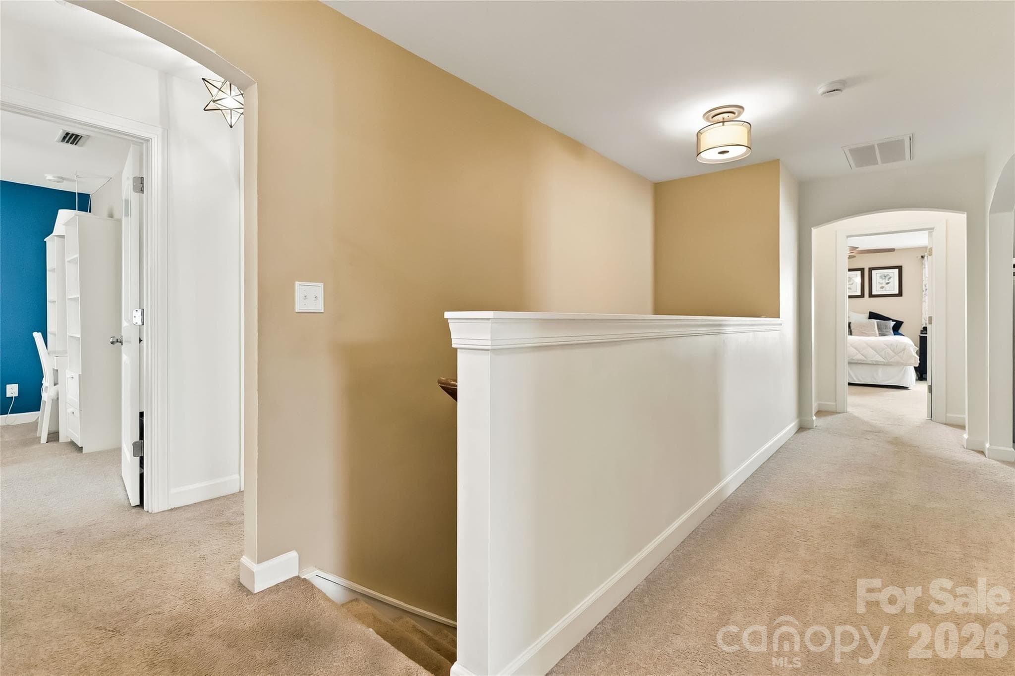 Upstairs Landing/Hallway - 15221 Kissimmee Lane, Mint Hill