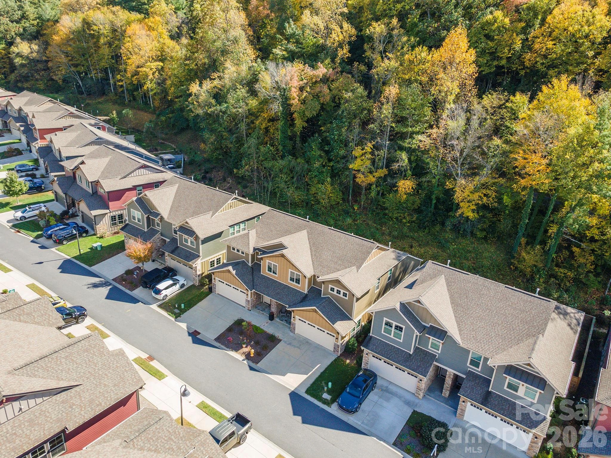 Aerial View of Sweet Birch Commons - 513 Sweet Birch Park Lane, Black Mountain