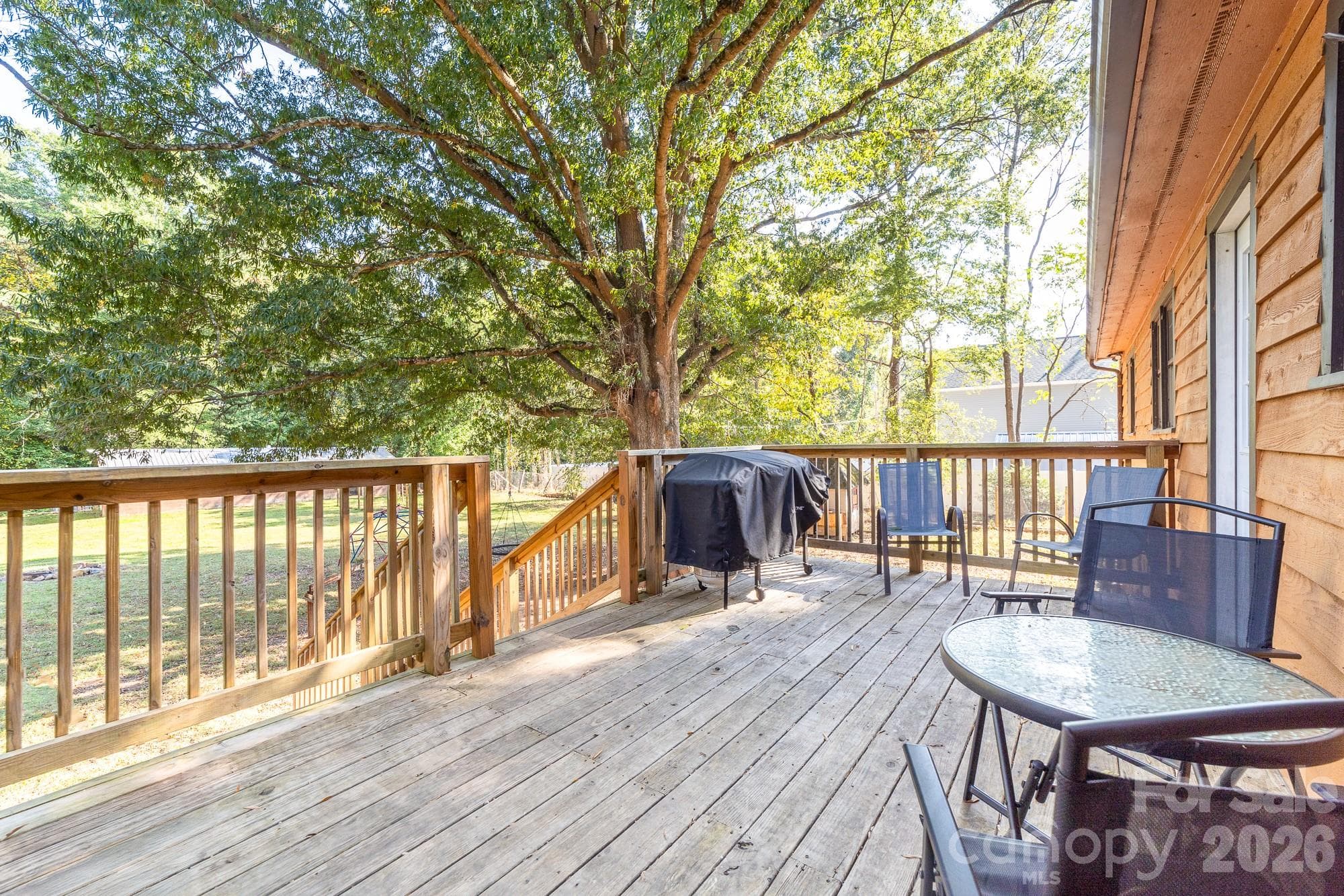 New railings and stairs. - 233 Third Creek Road, Statesville