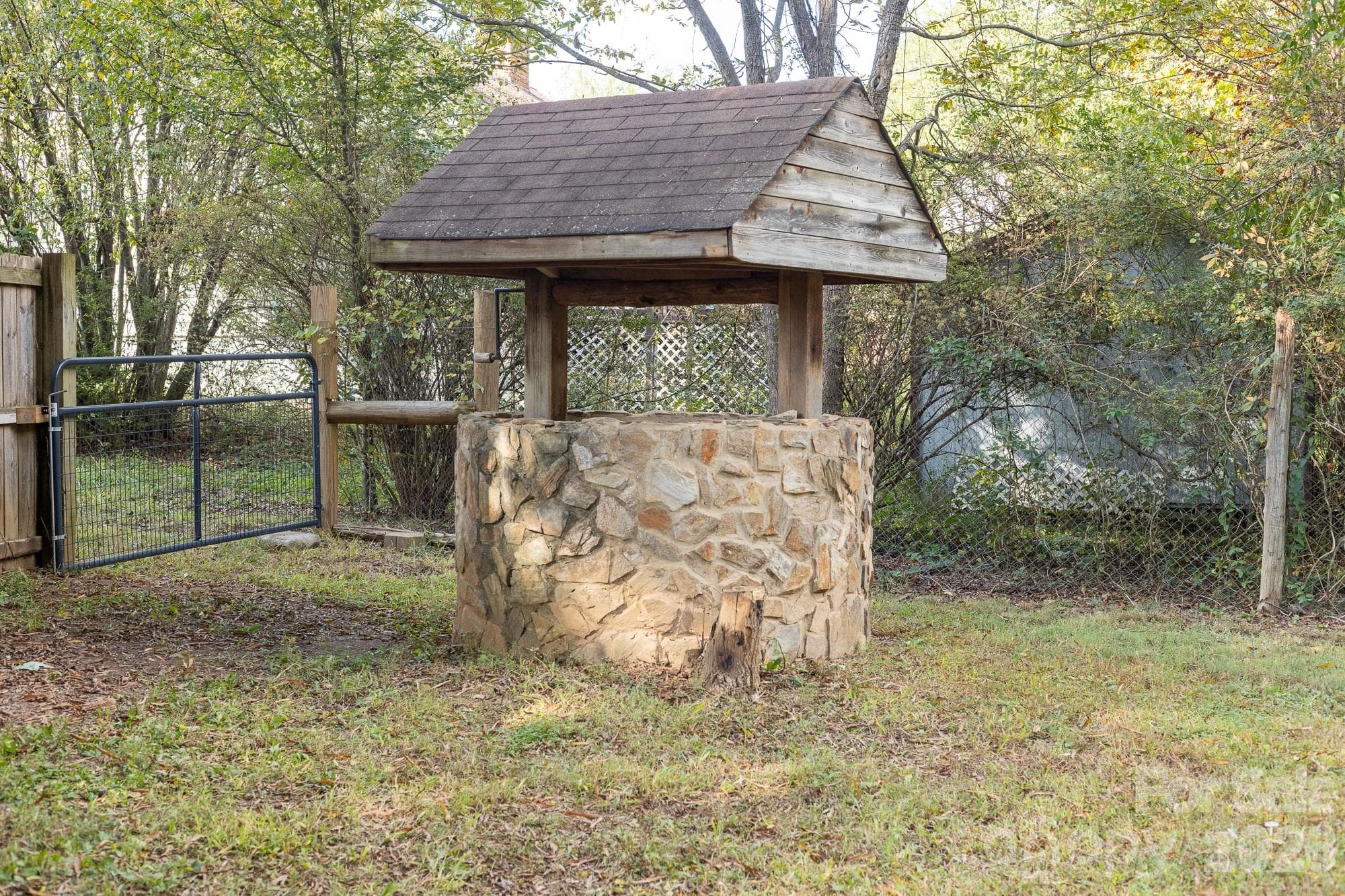 Stone well. - 233 Third Creek Road, Statesville