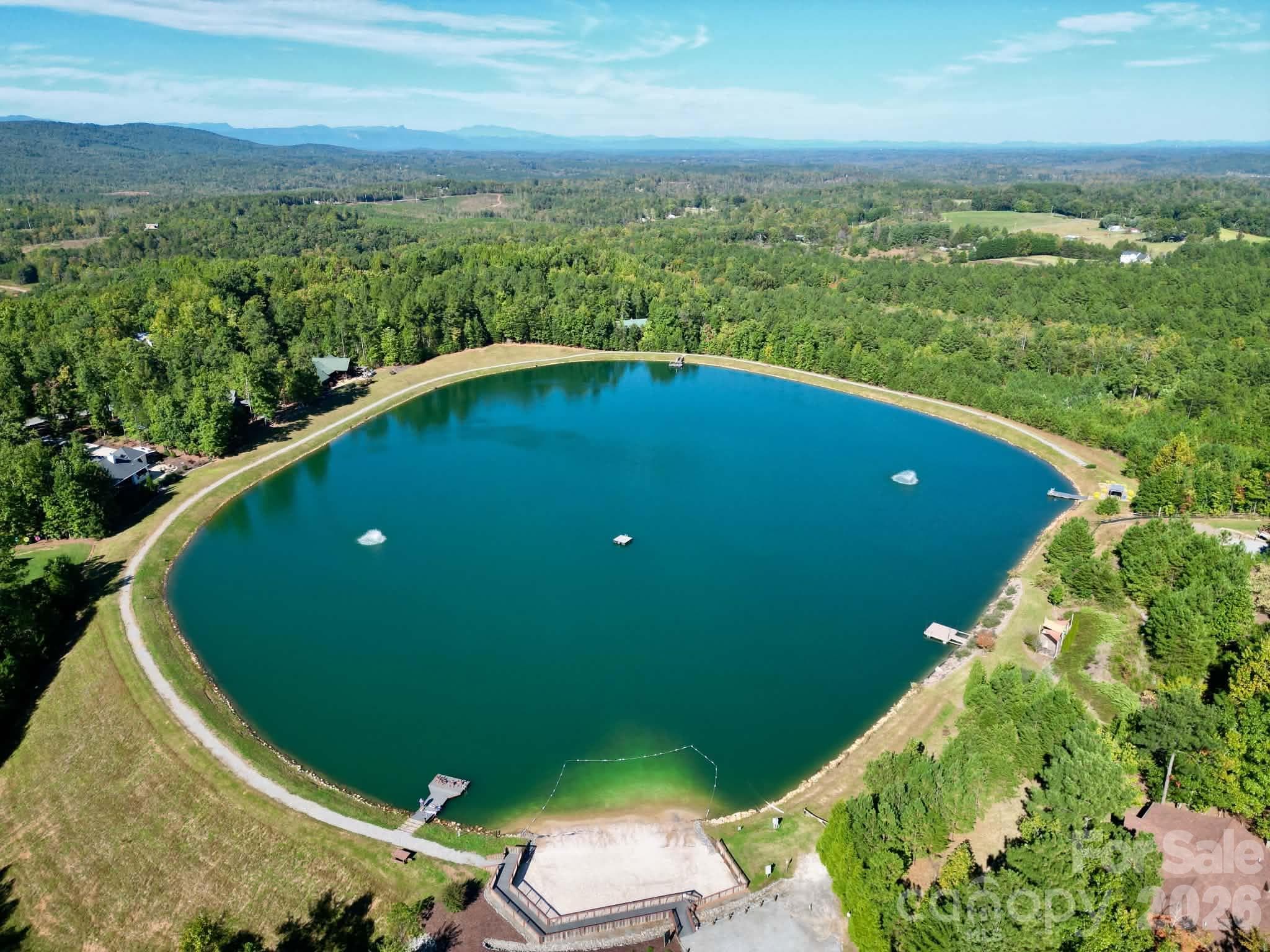 GVPs lake with a pavilion. - 00 Grindstone Drive, Nebo