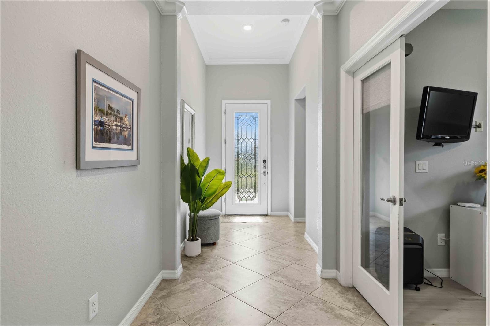 Doors to Office on right - 4523 BALTRY CT, BRADENTON
