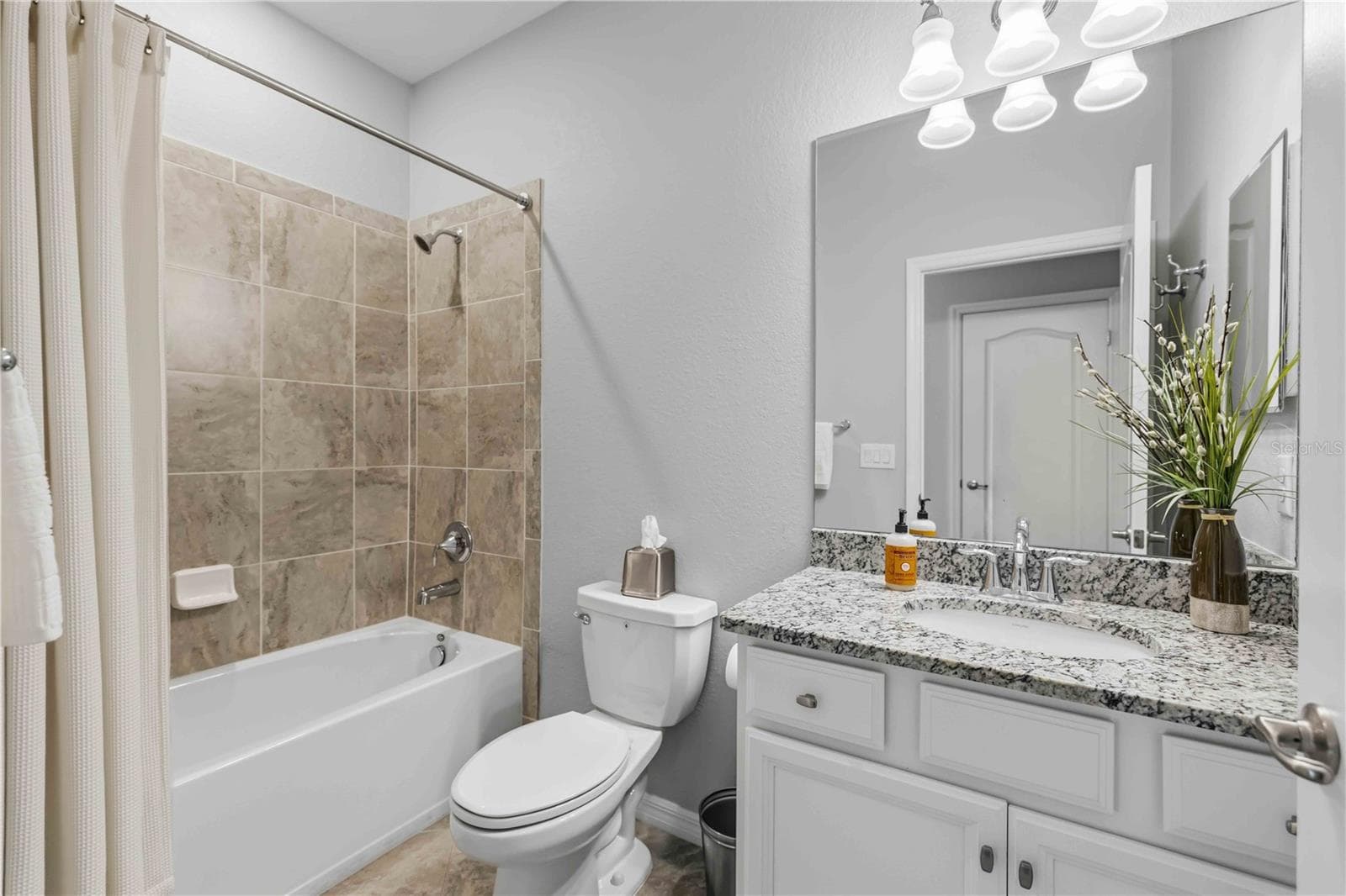 Guest Bath next to Guest Bedroom #3 - 4523 BALTRY CT, BRADENTON