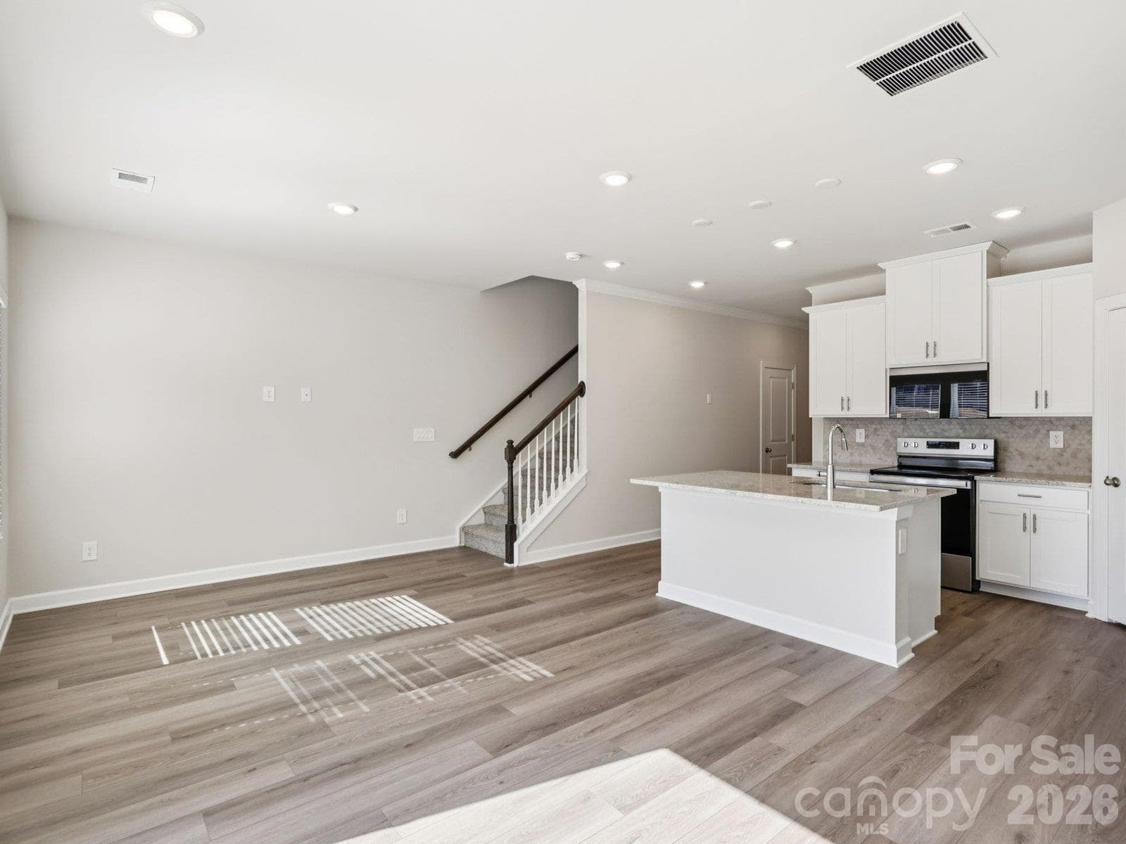 Photos are not of the actual home, but are photos of the builder home with same floorplan with similar interior finishes. - 8013 Hidden Springs Drive, Charlotte